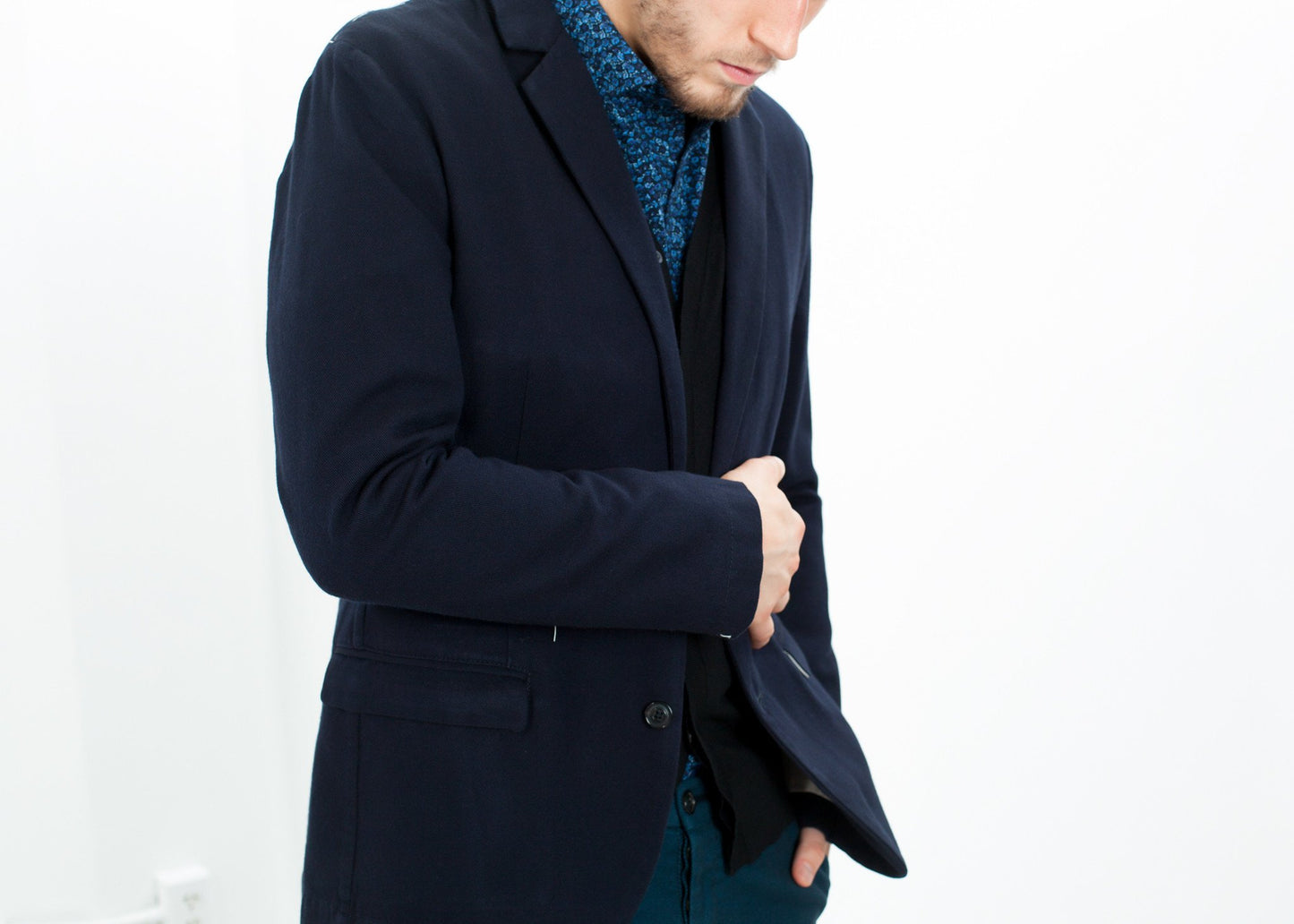 Sport Jacket in Blue - annaclothes