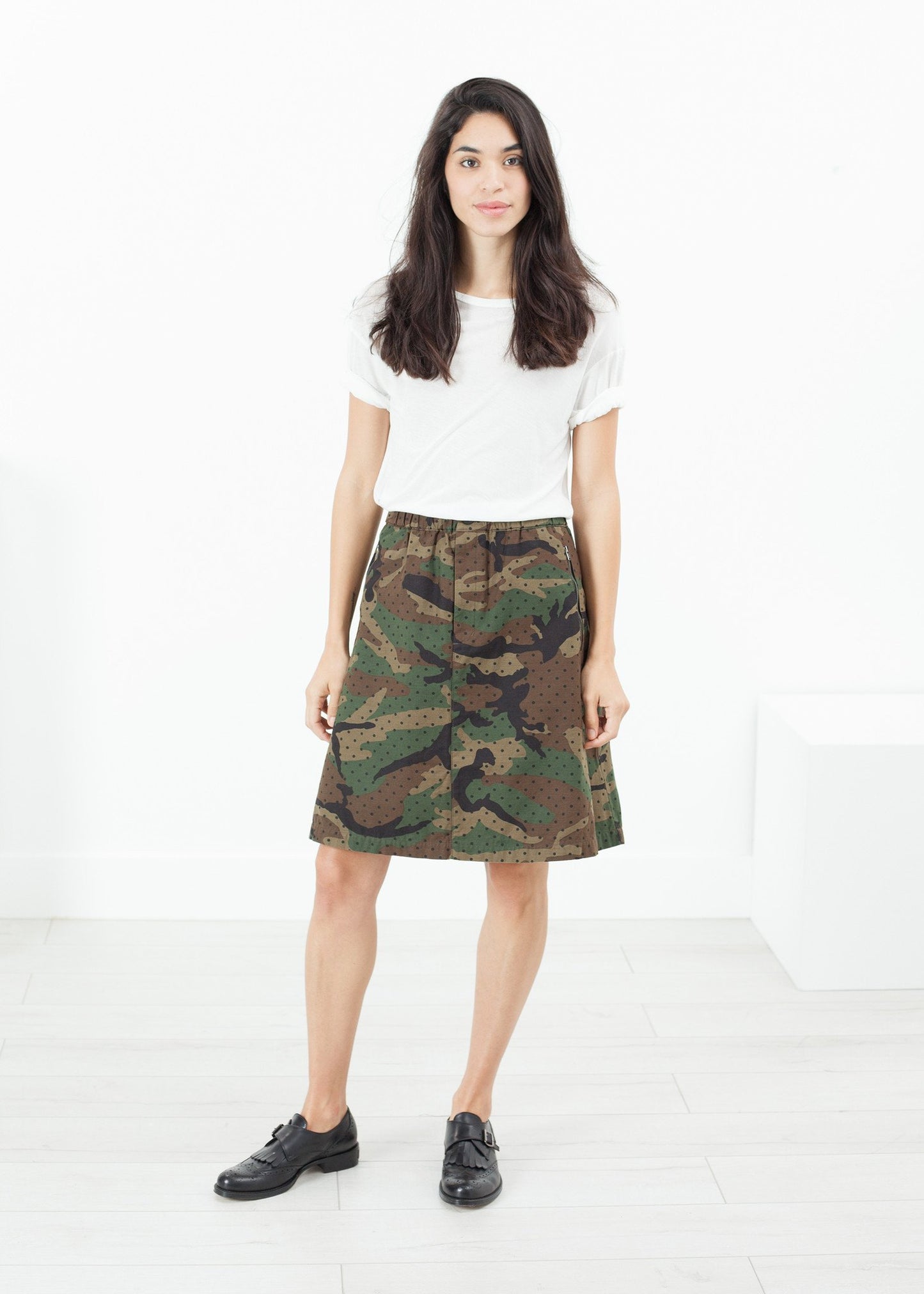 Military Skirt in Camo - annaclothes