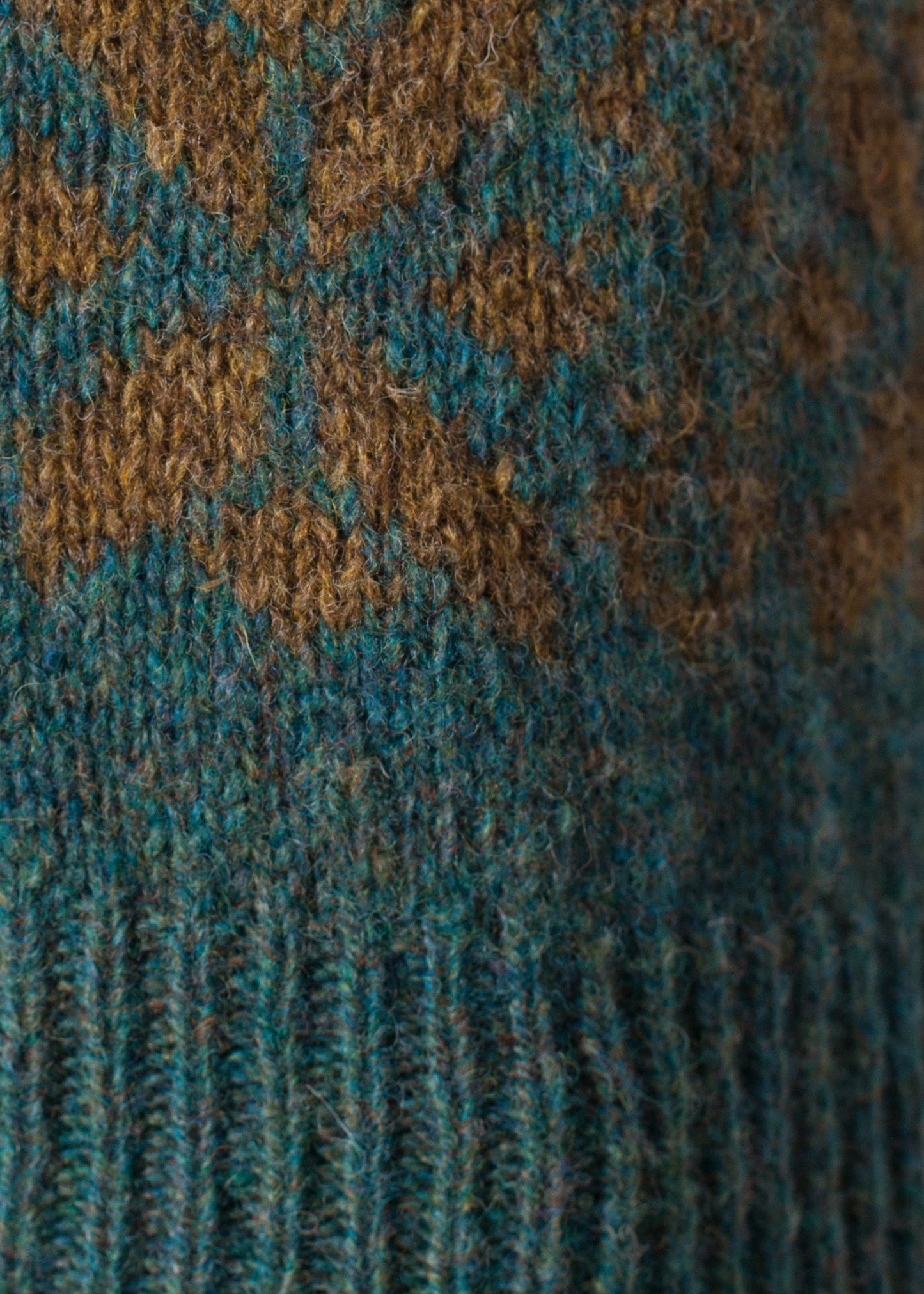 Fair Isle Vest in Army - annaclothes