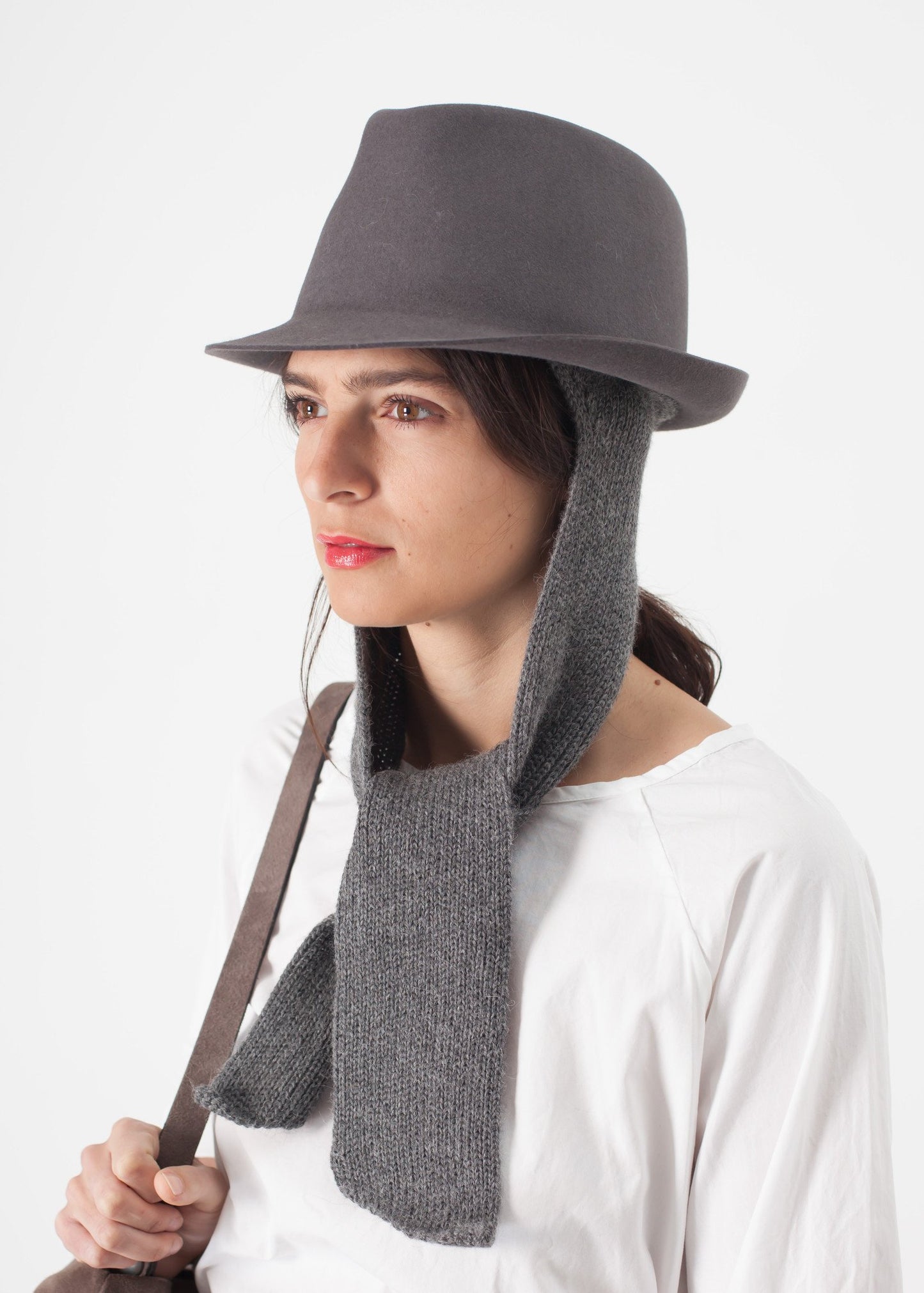 Kate Hat in Steel Grey - annaclothes