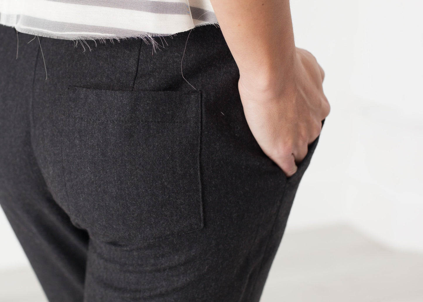 Eda Pants in Black - annaclothes