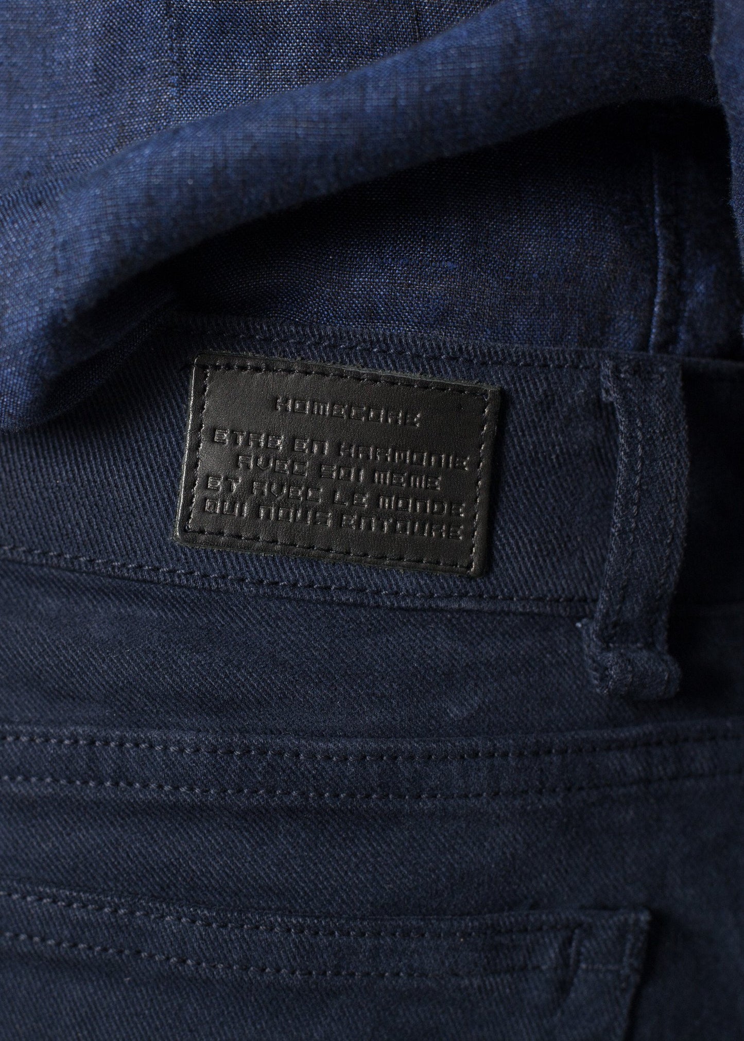 Alex Twill Pant in Navy - annaclothes