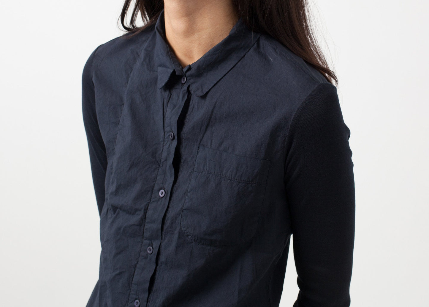 Soft Sleeve Button Up - annaclothes