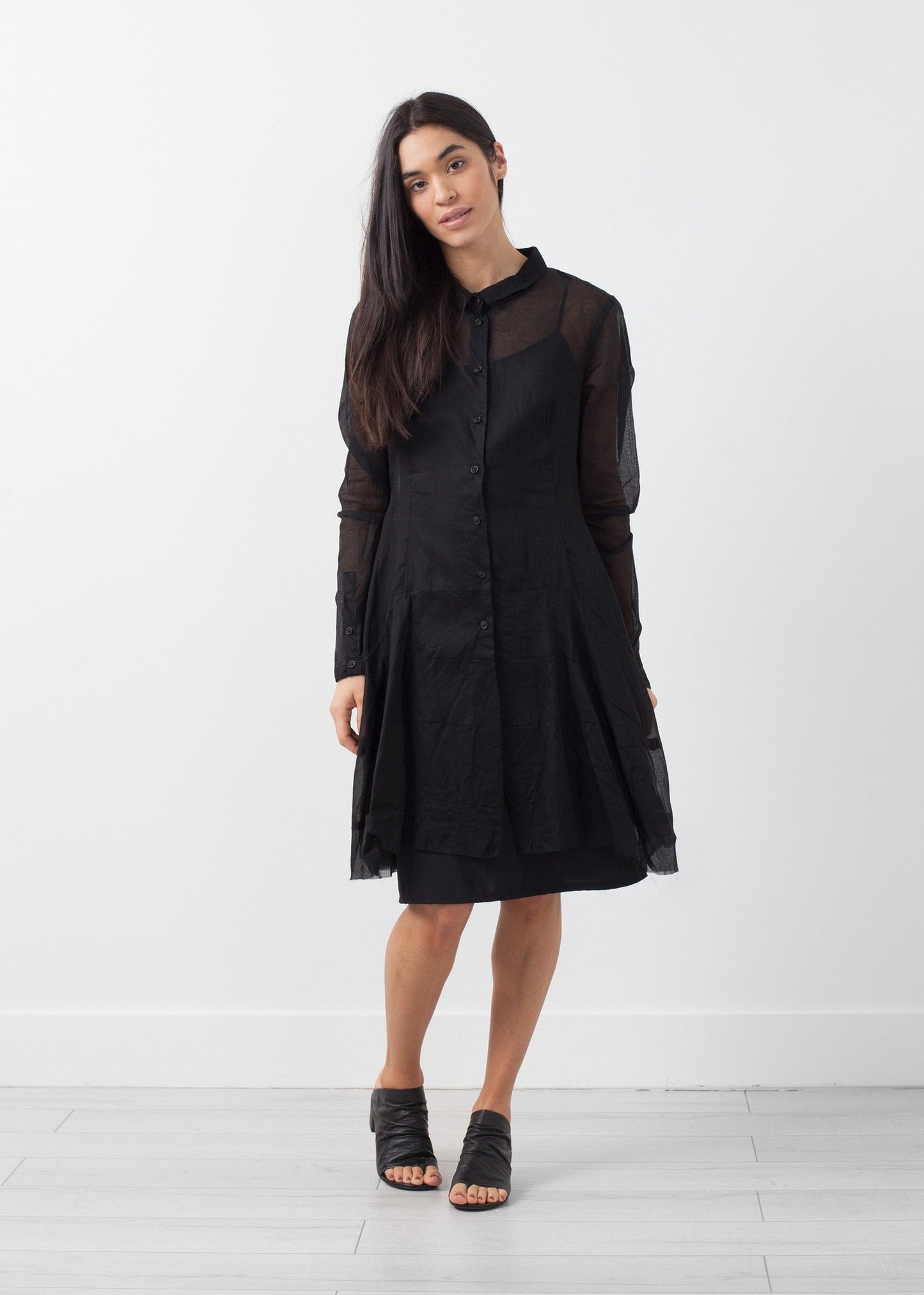 Button Up Dress - annaclothes