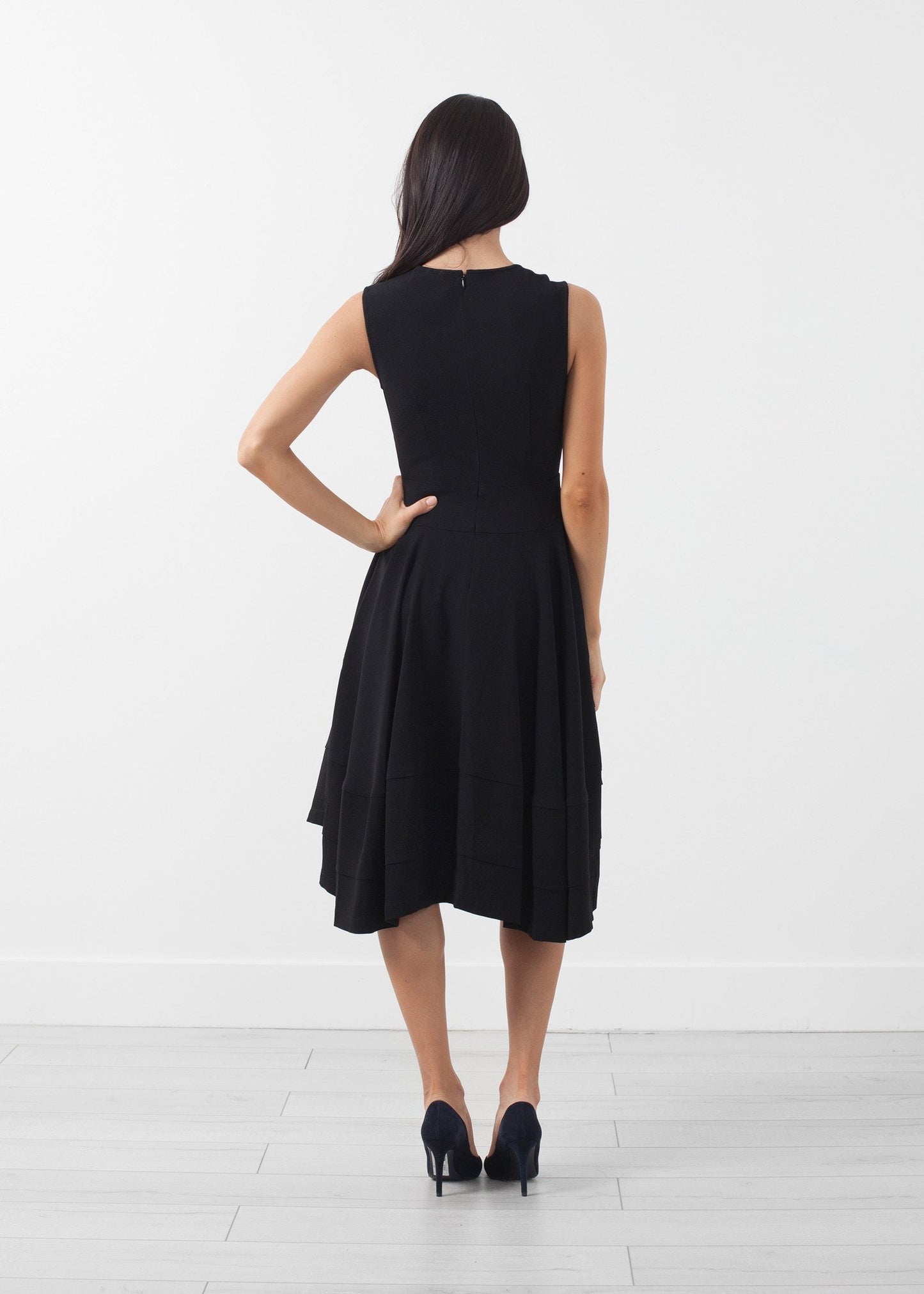 V-Neck Dress - annaclothes