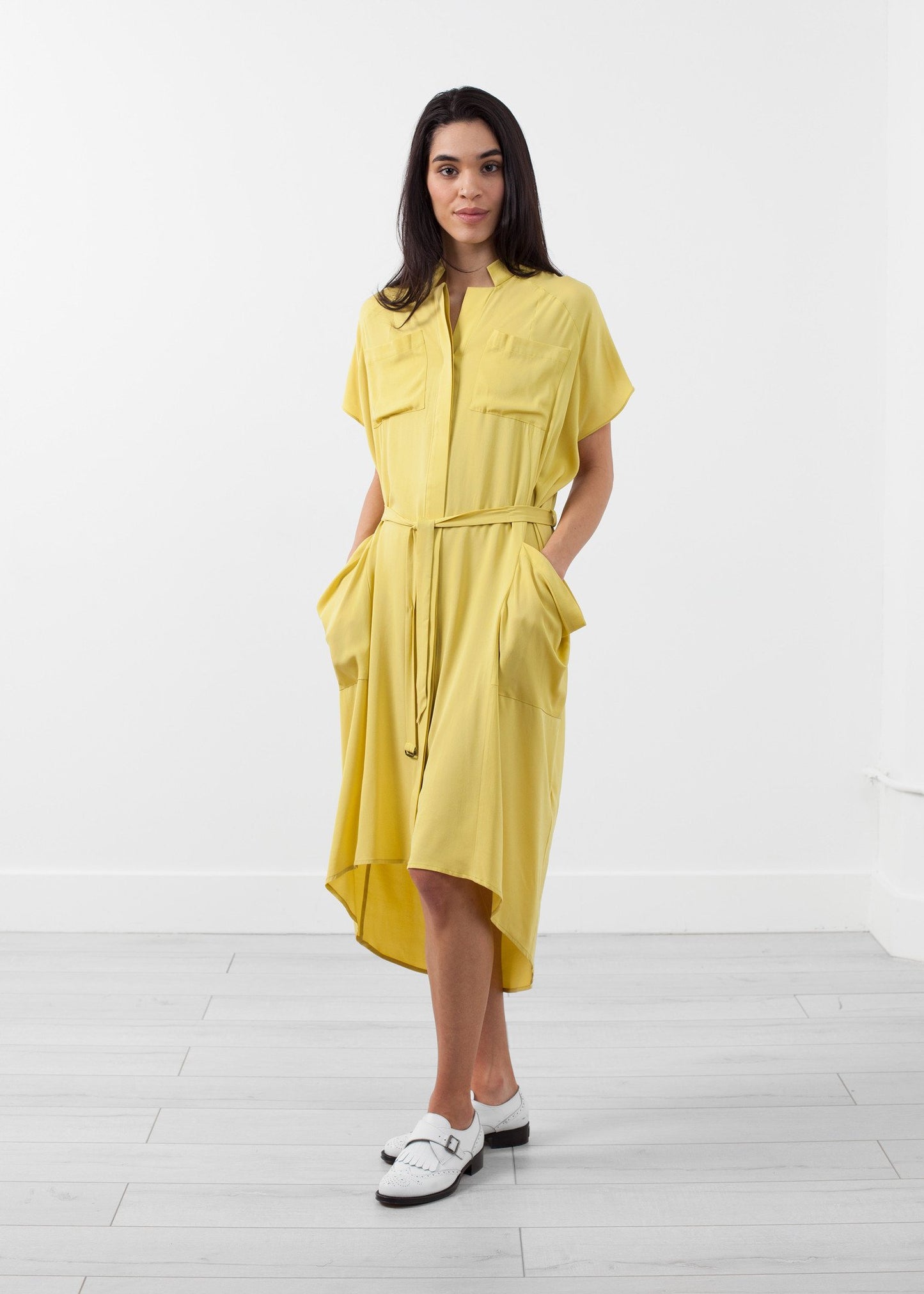 Ultime Silk Shirt Dress - annaclothes