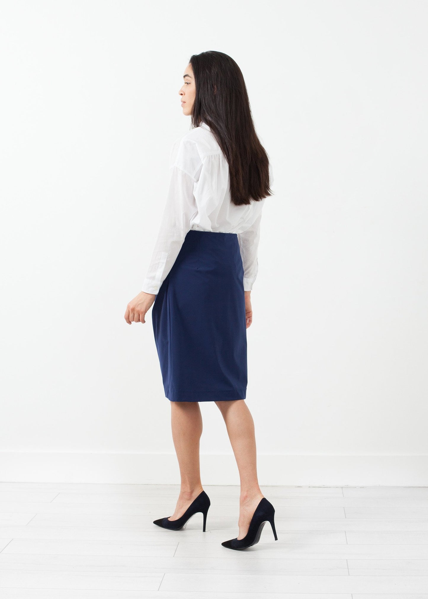 Side Ruche Skirt - annaclothes