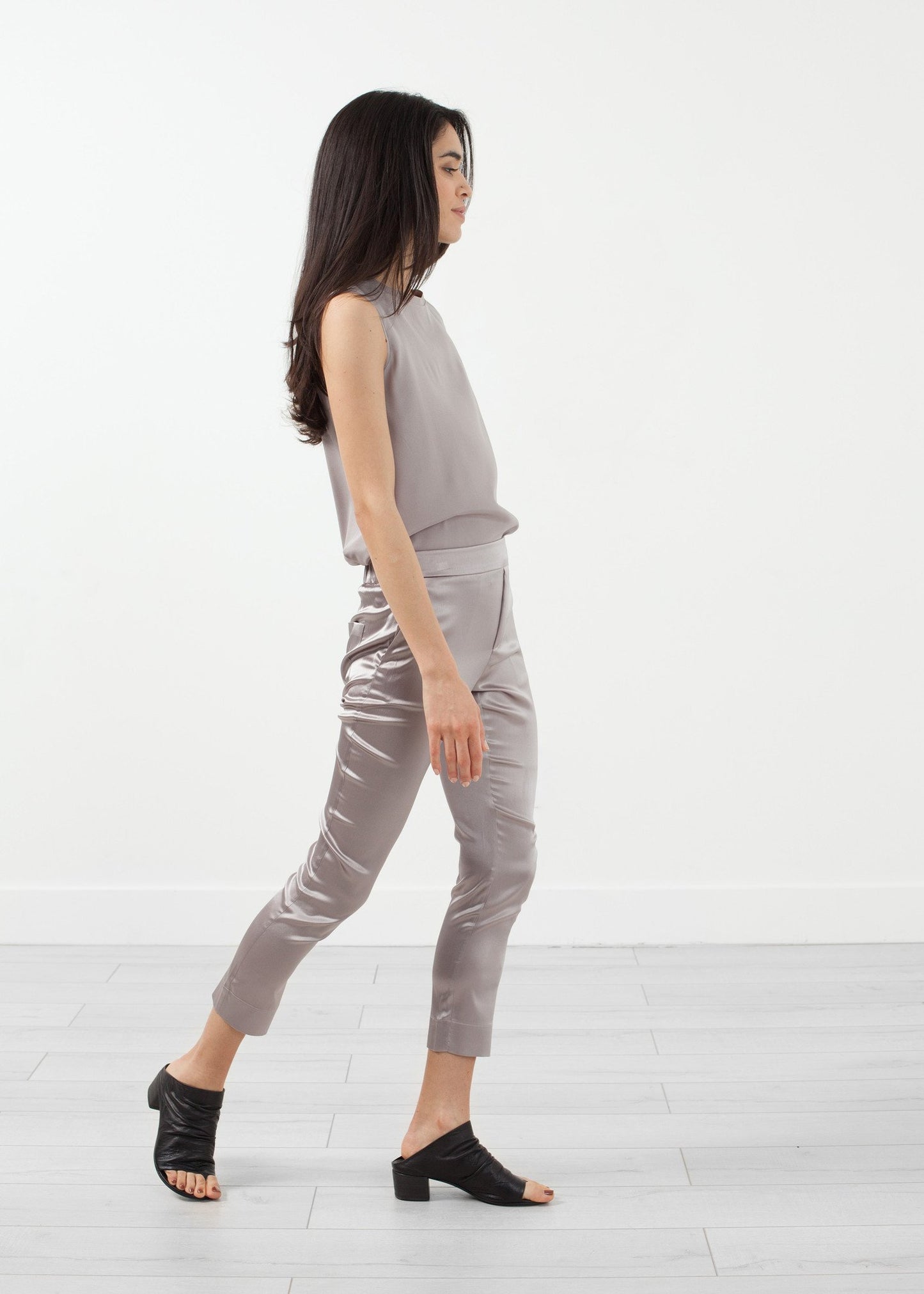 Silk Pullup Pant - annaclothes