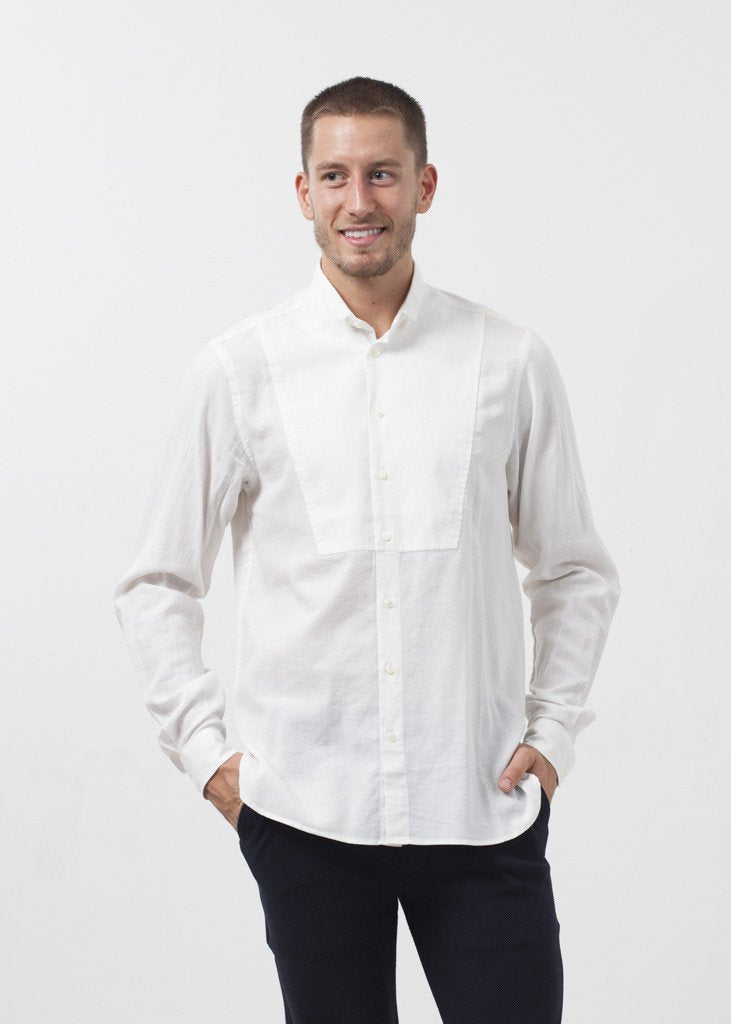 Casual Tuxedo Shirt - annaclothes