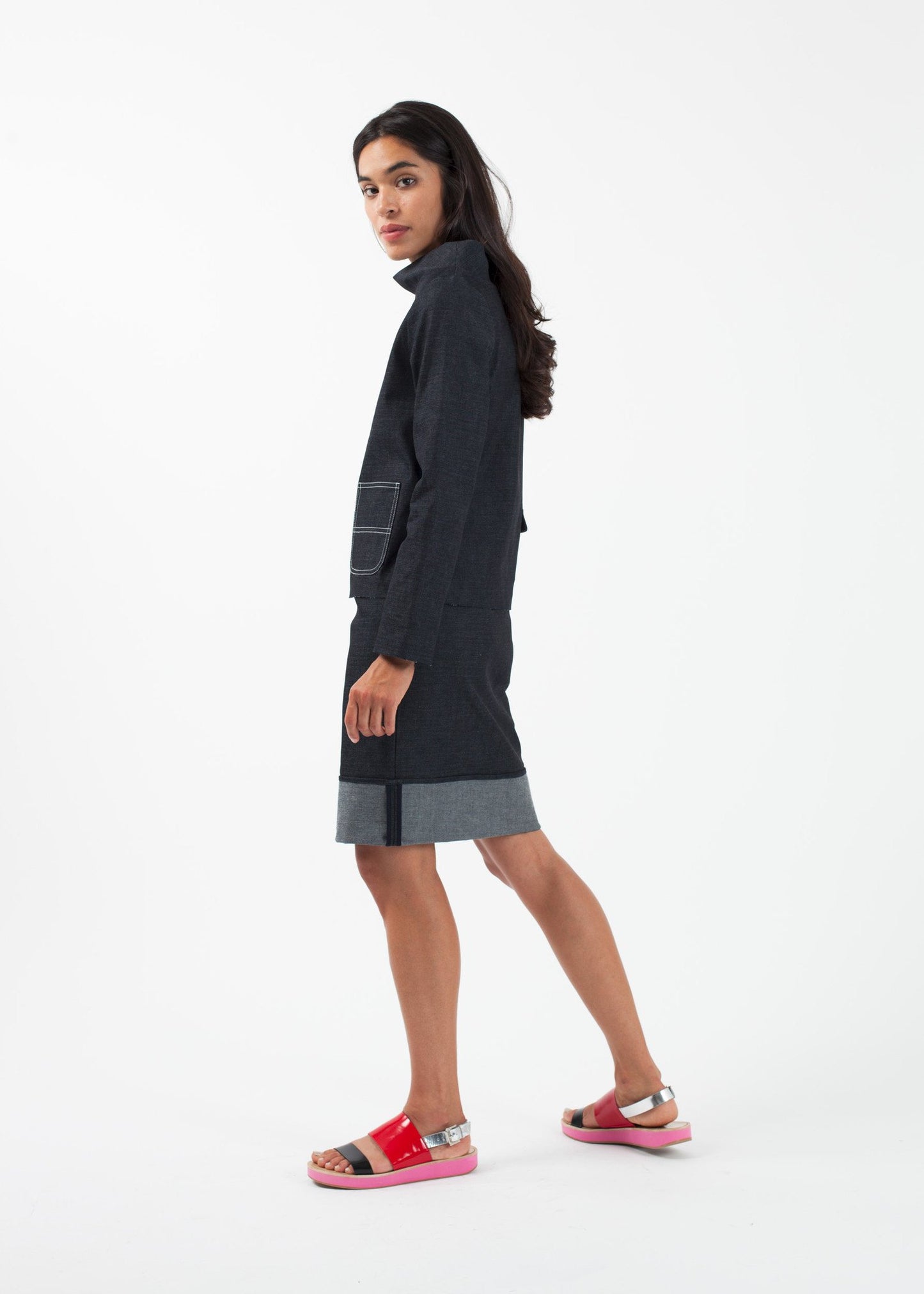 Cuffed Skirt - annaclothes