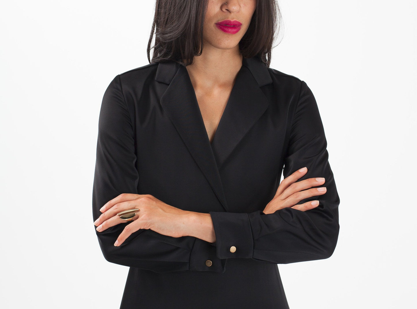 Surplice Dress - annaclothes
