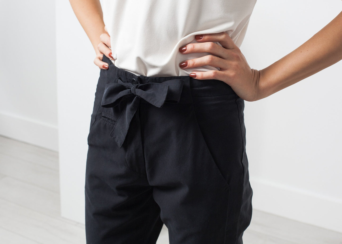 Troupy Pant in Silky Cotton - annaclothes