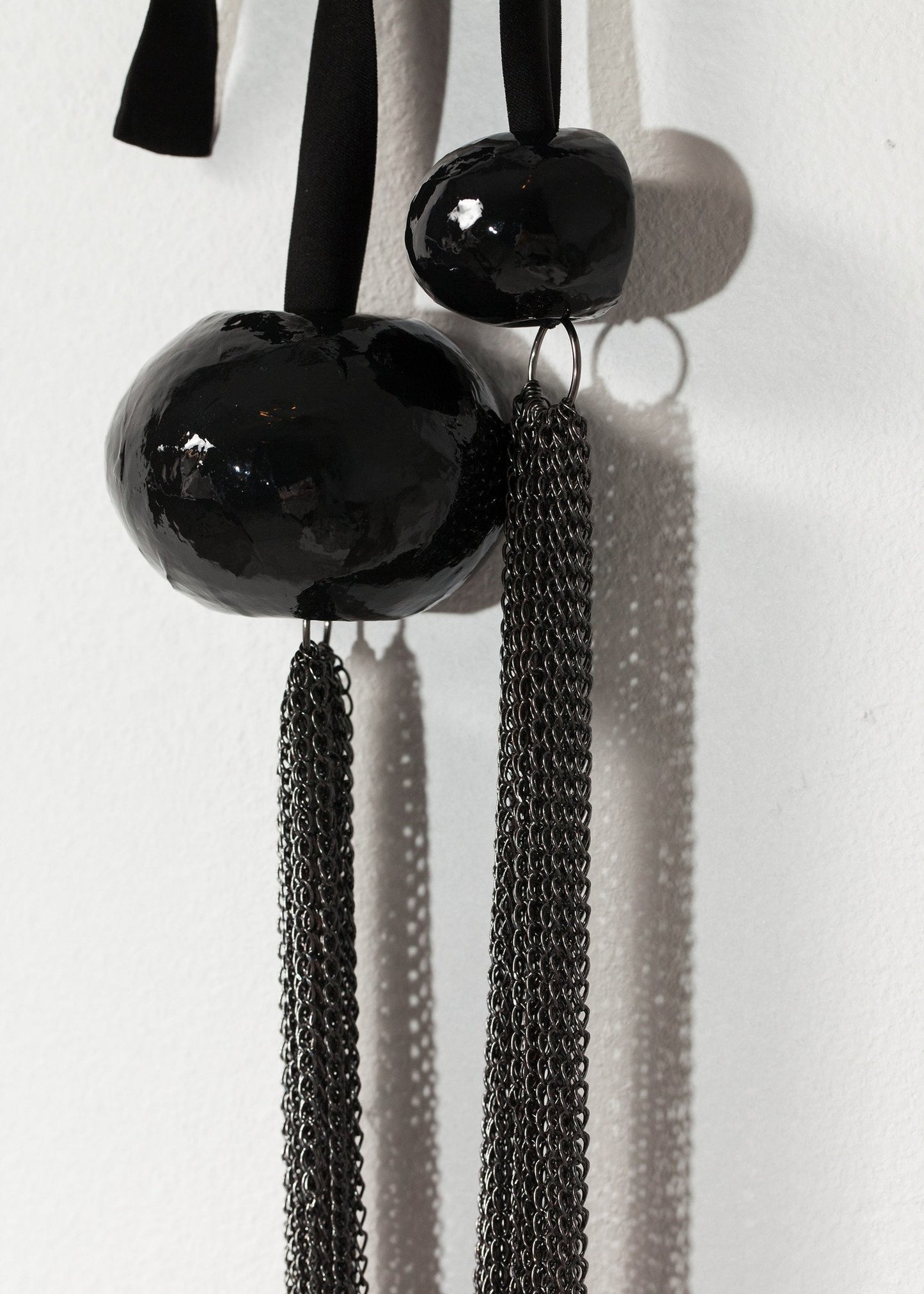 Cascade Necklace in Black - annaclothes