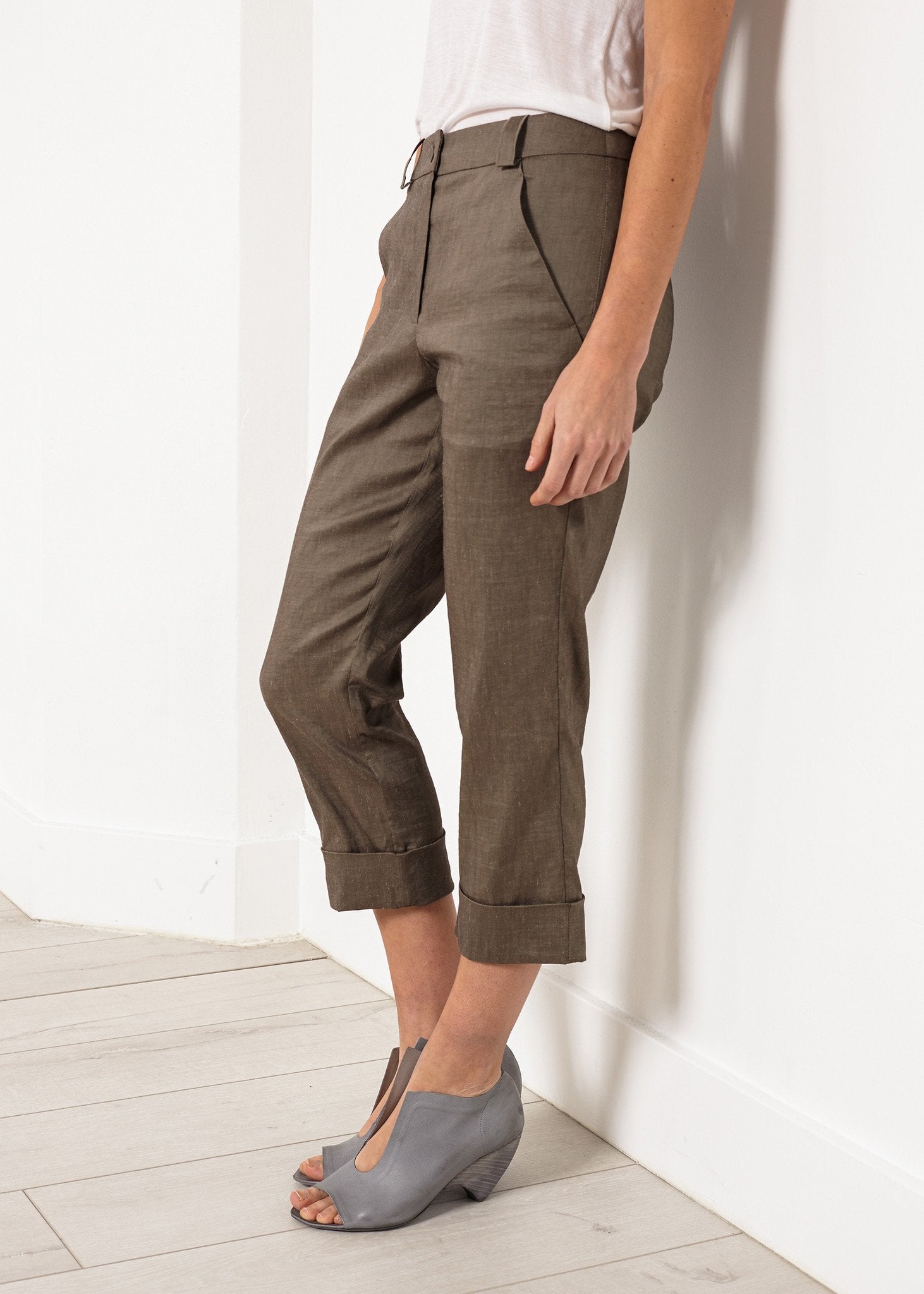 Tac Trouser in Mud - annaclothes