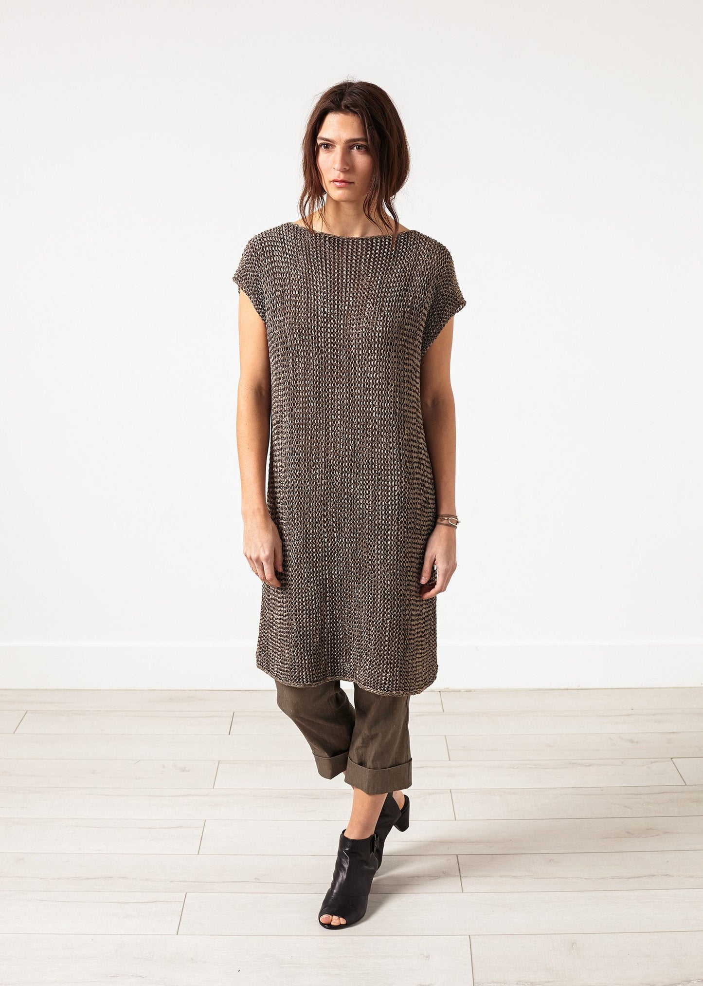 Cila Jumper in Mud - annaclothes