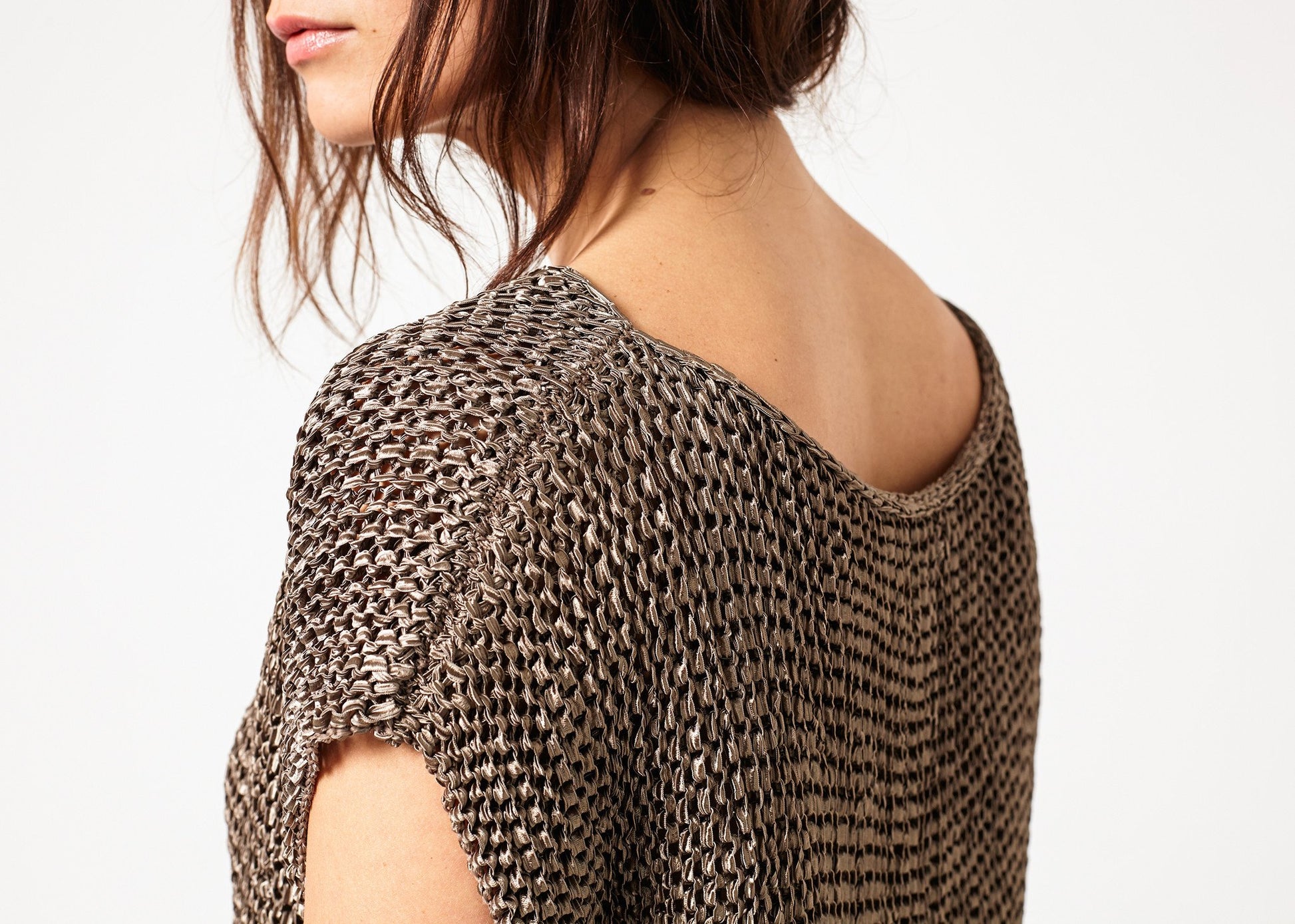 Cila Jumper in Mud - annaclothes