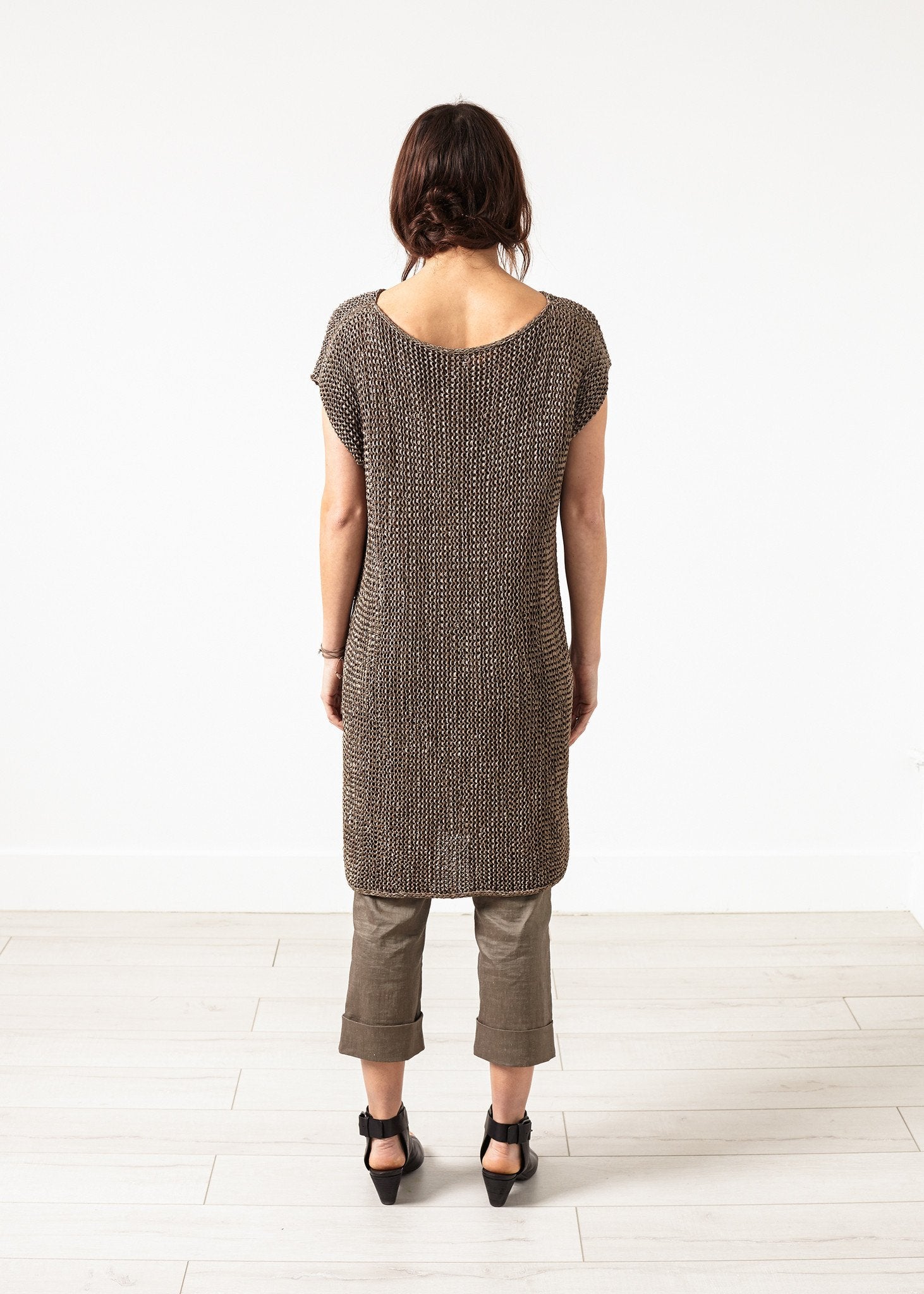 Cila Jumper in Mud - annaclothes