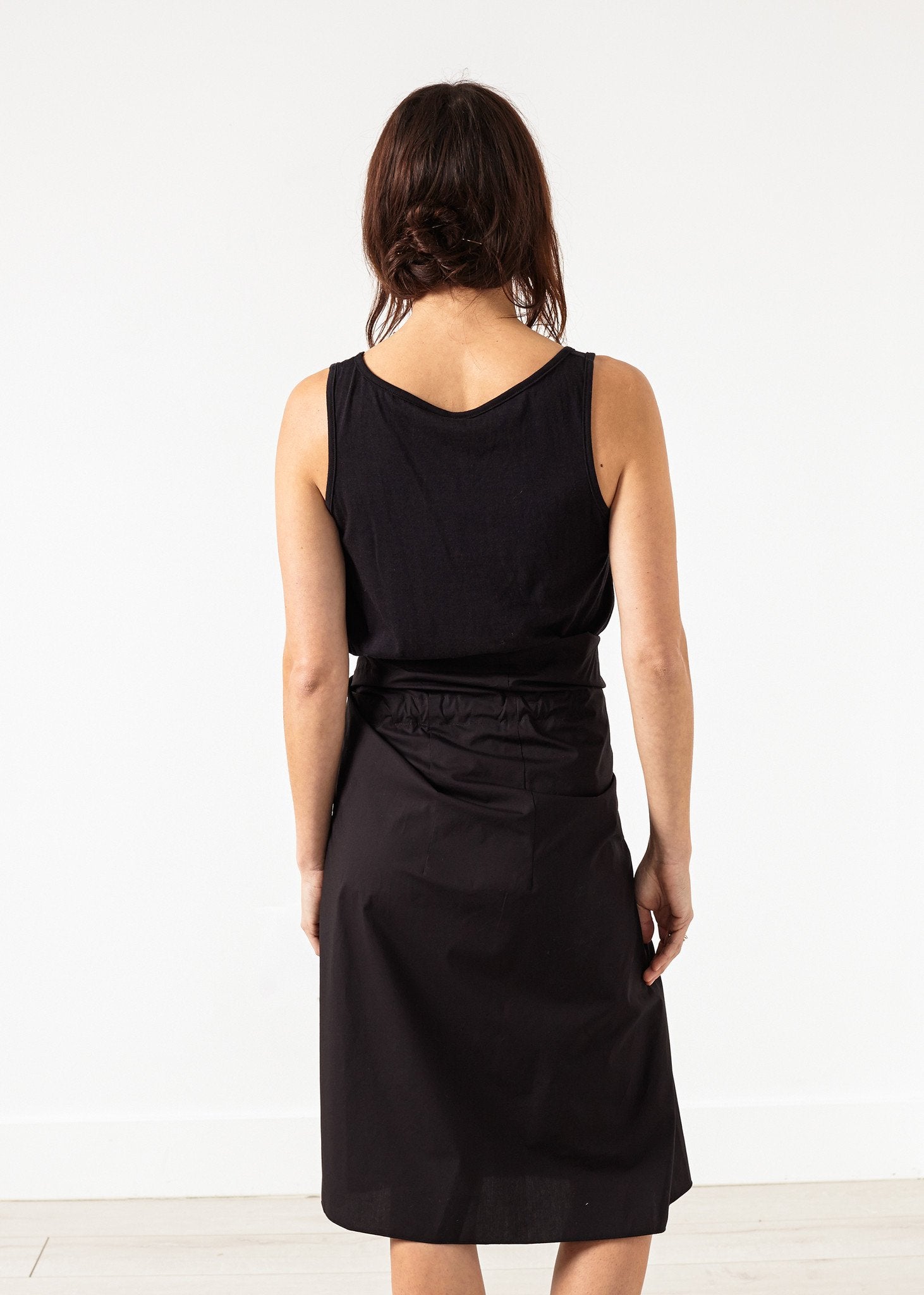 Bow Skirt in Black - annaclothes