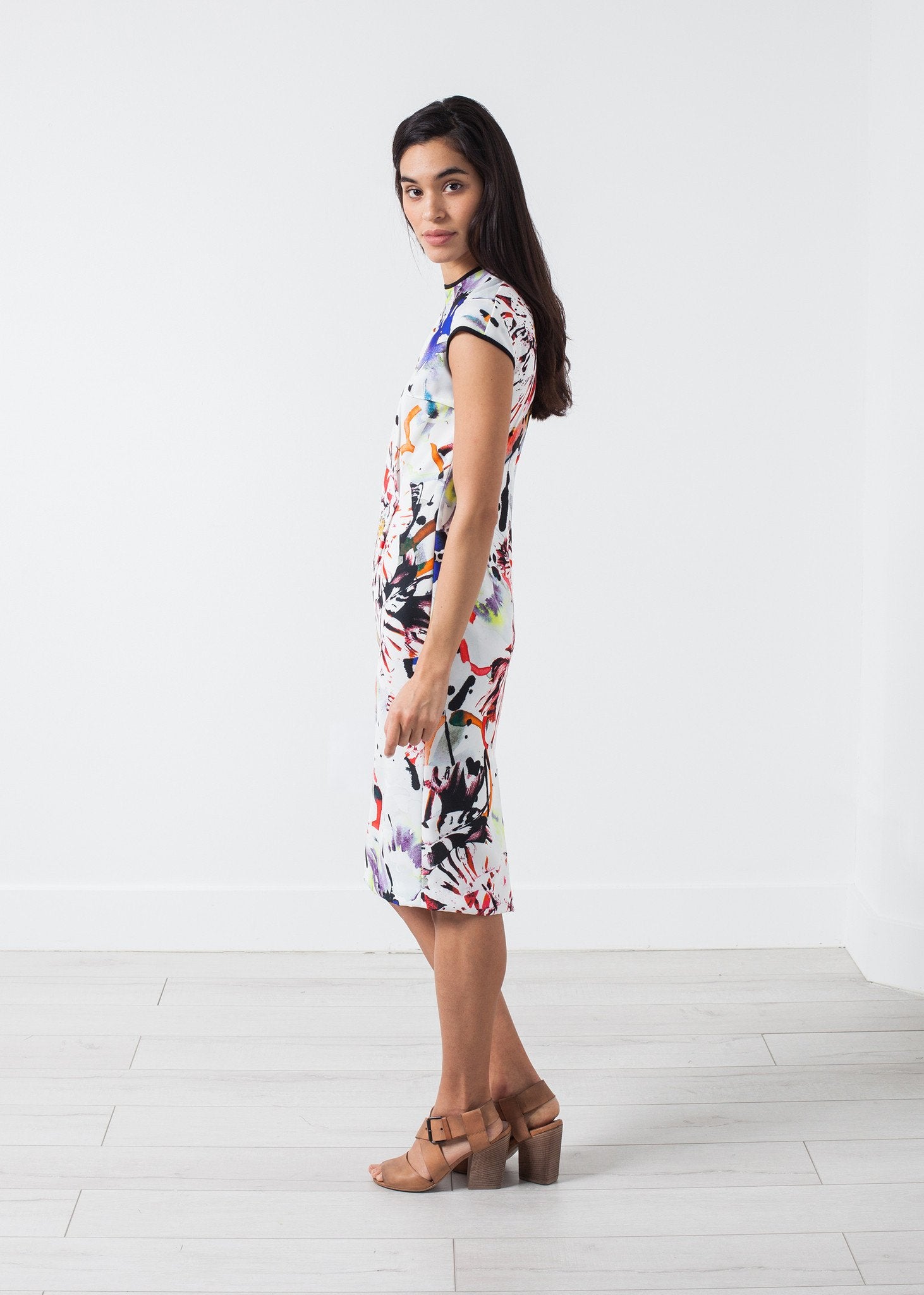 Dream Dress in Painted Floral - annaclothes