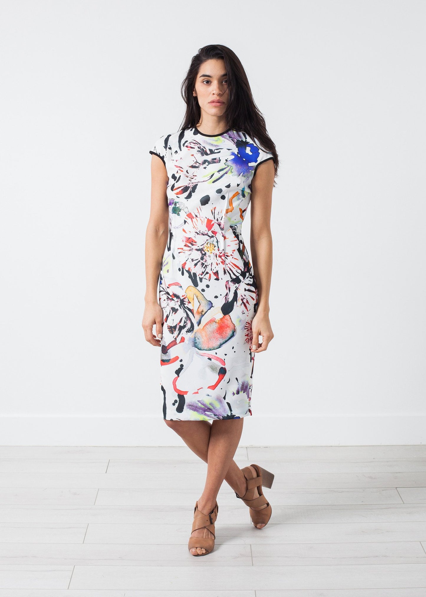 Dream Dress in Painted Floral - annaclothes