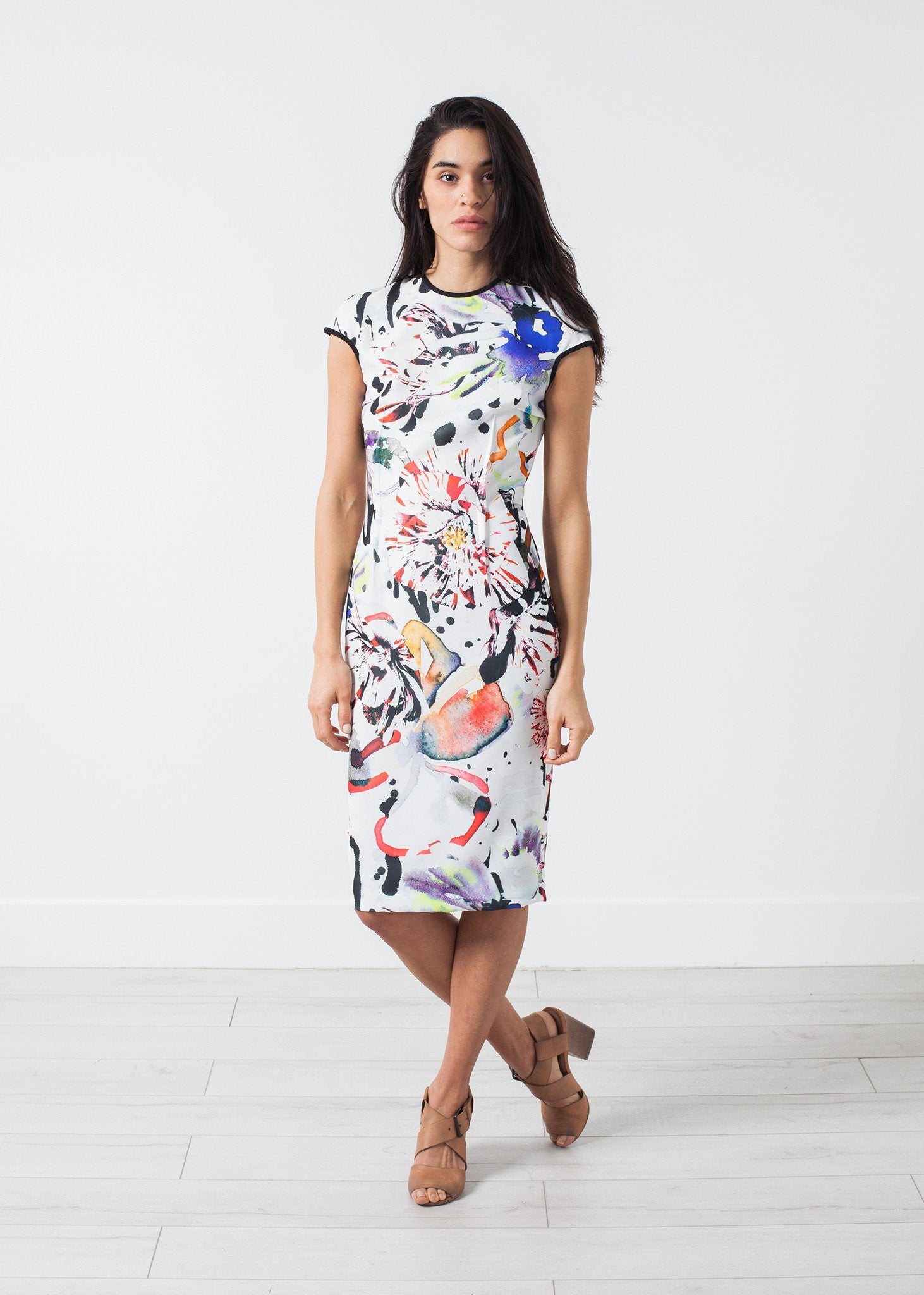 Dream Dress in Painted Floral - annaclothes