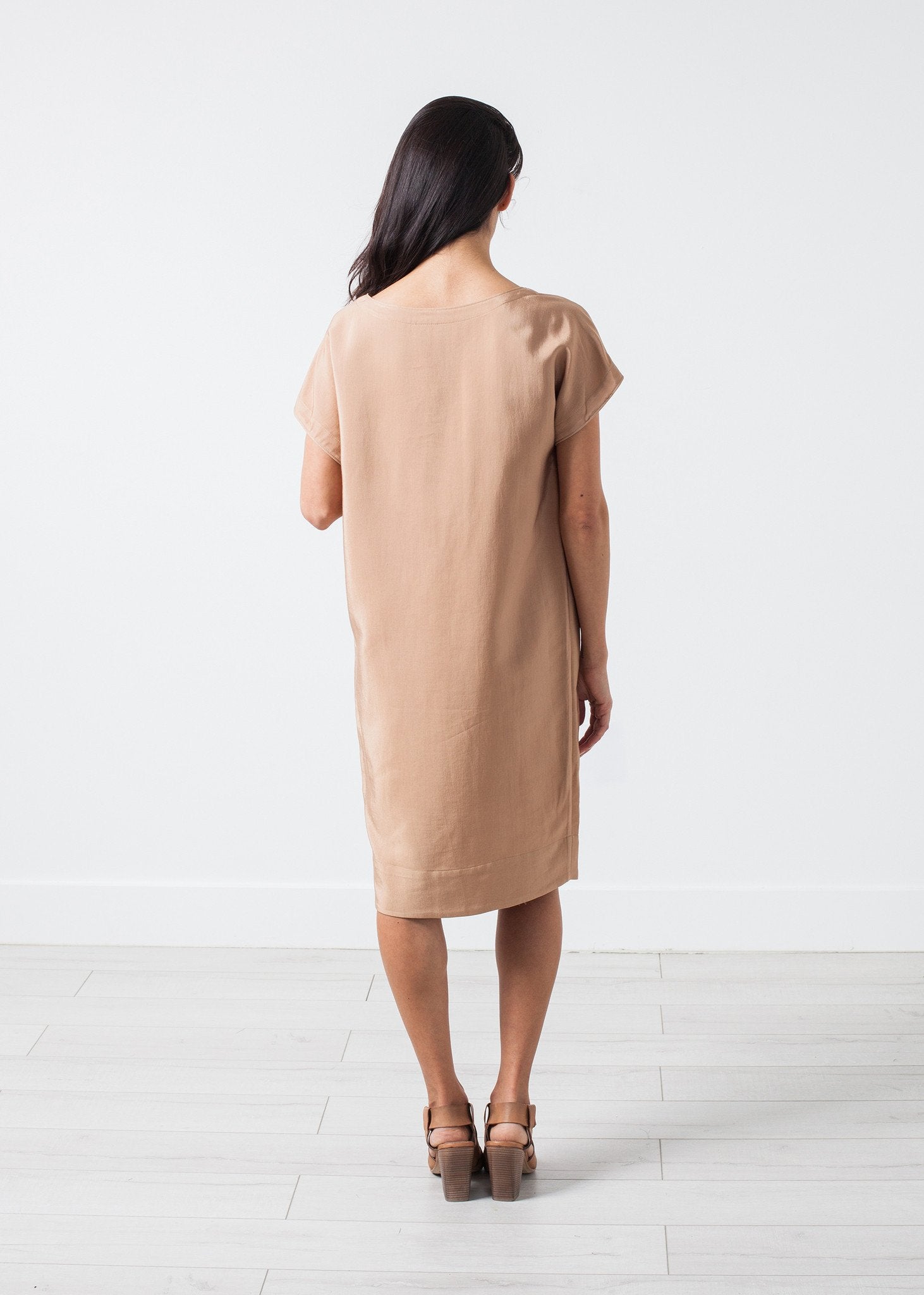 Philomene Dress in Camel - annaclothes