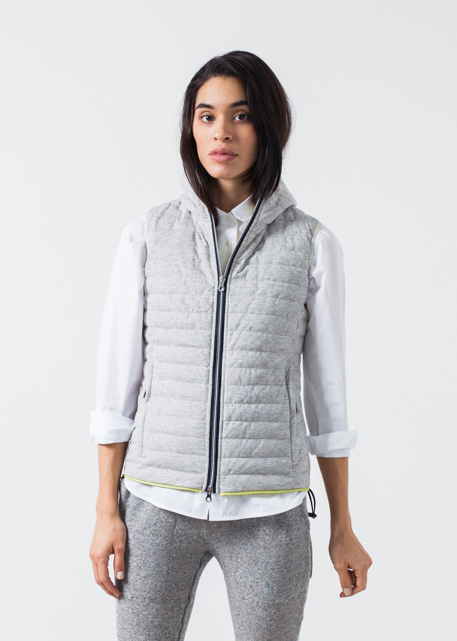 Primula Vest in Light Grey - annaclothes