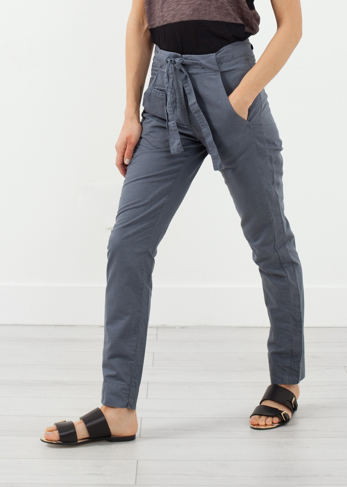 Troupy Pant in Silky Cotton - annaclothes