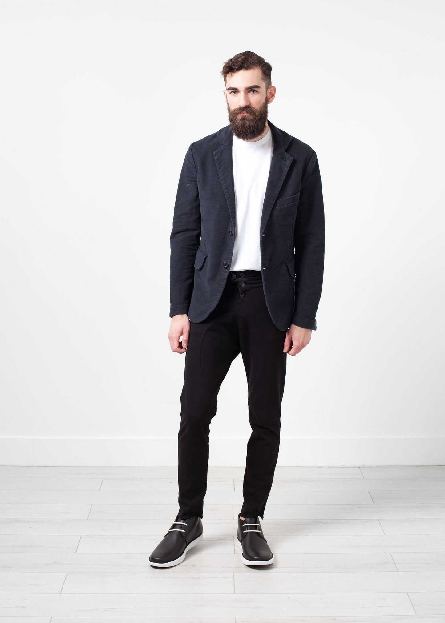Zepo Brushed Cotton Blazer - annaclothes