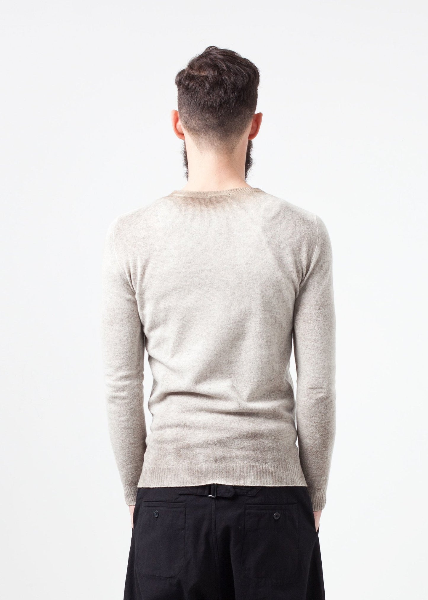 Mottled Cashmere Crewneck - annaclothes