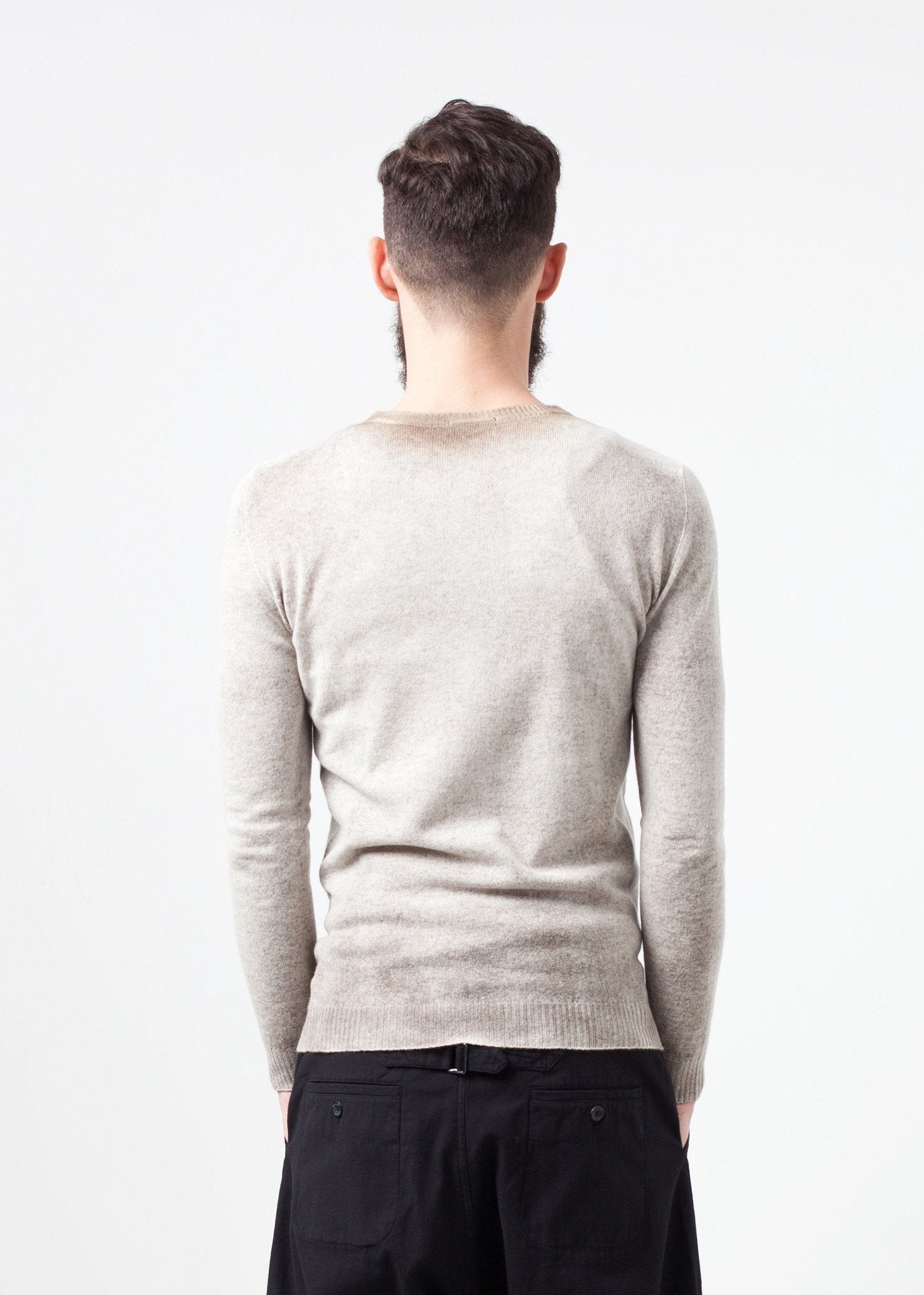 Mottled Cashmere Crewneck - annaclothes