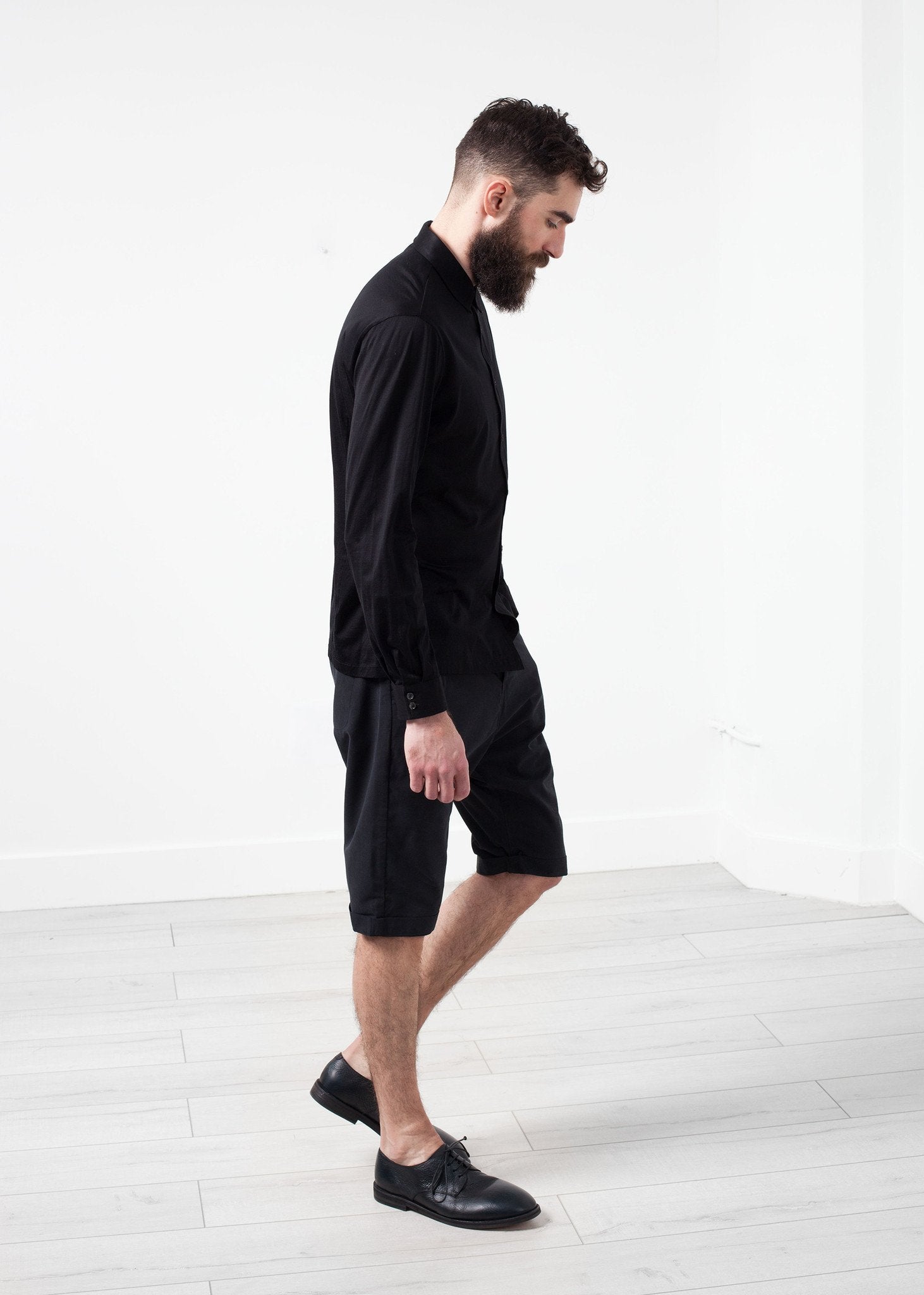 Scotland Button-Up in Black - annaclothes