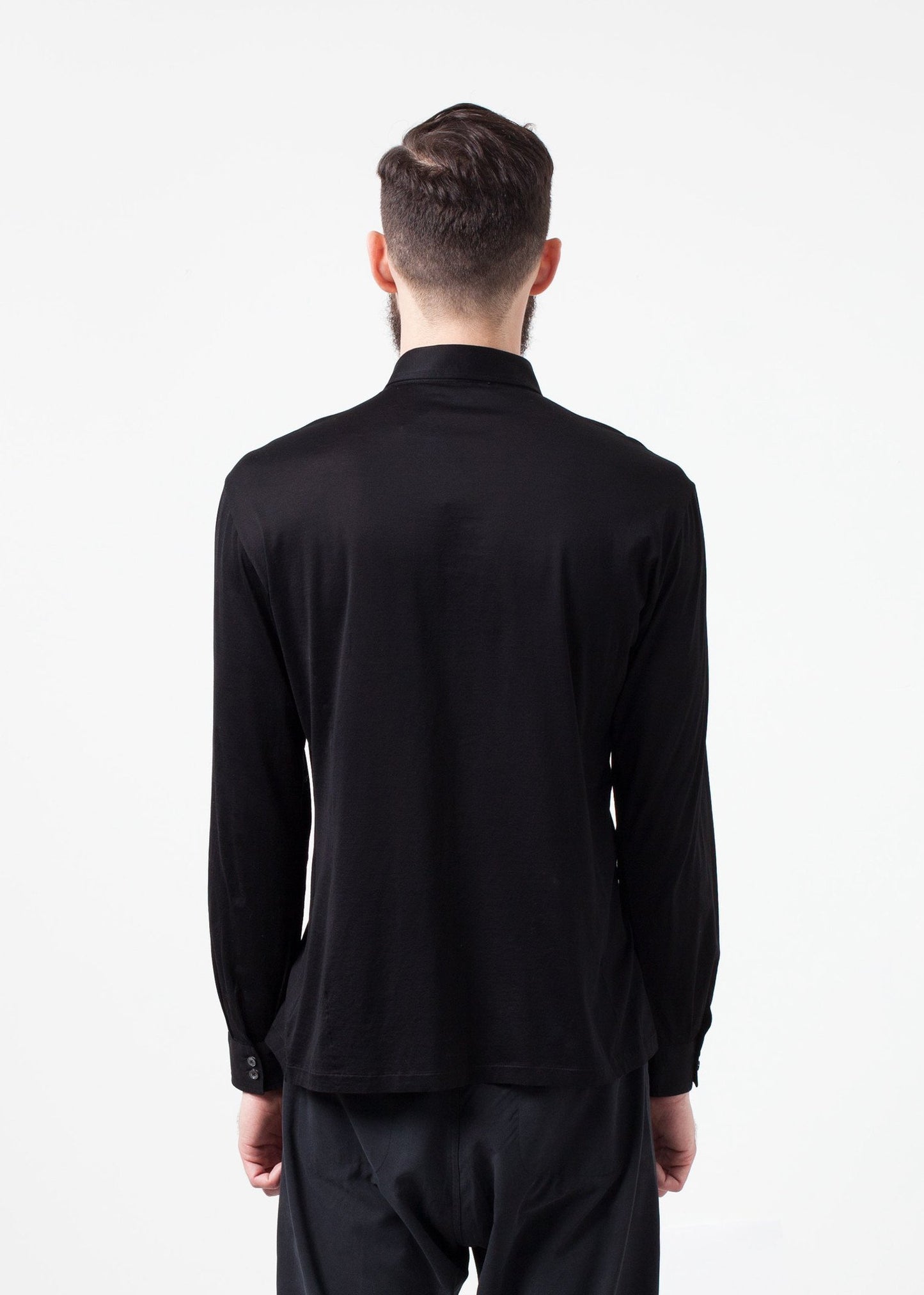 Scotland Button-Up in Black - annaclothes