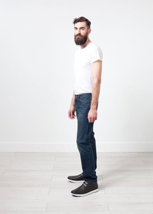 Slim Fit Jean in Indigo - annaclothes