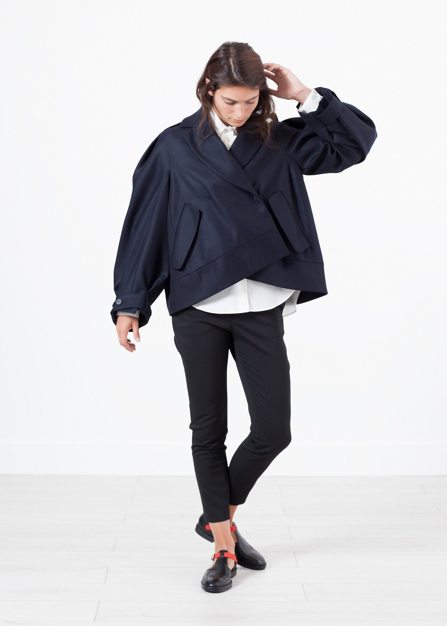 Wool Cocoon Jacket - annaclothes