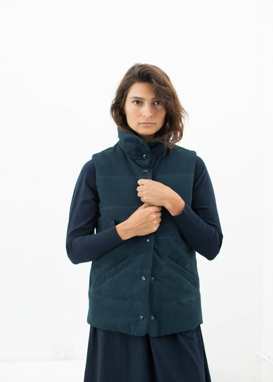 Ludo Vest in Marine - annaclothes