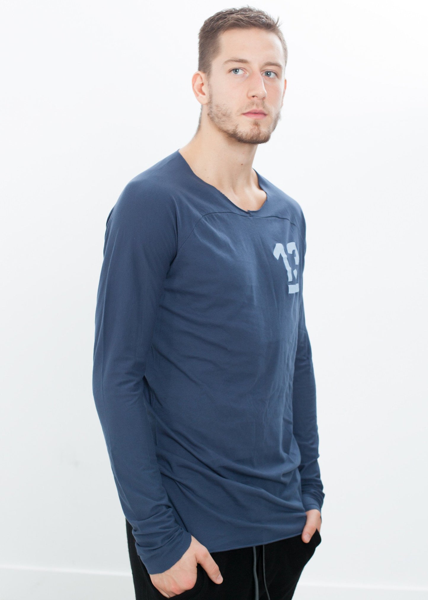 Antidote "13" Tee in Mood Indigo - annaclothes
