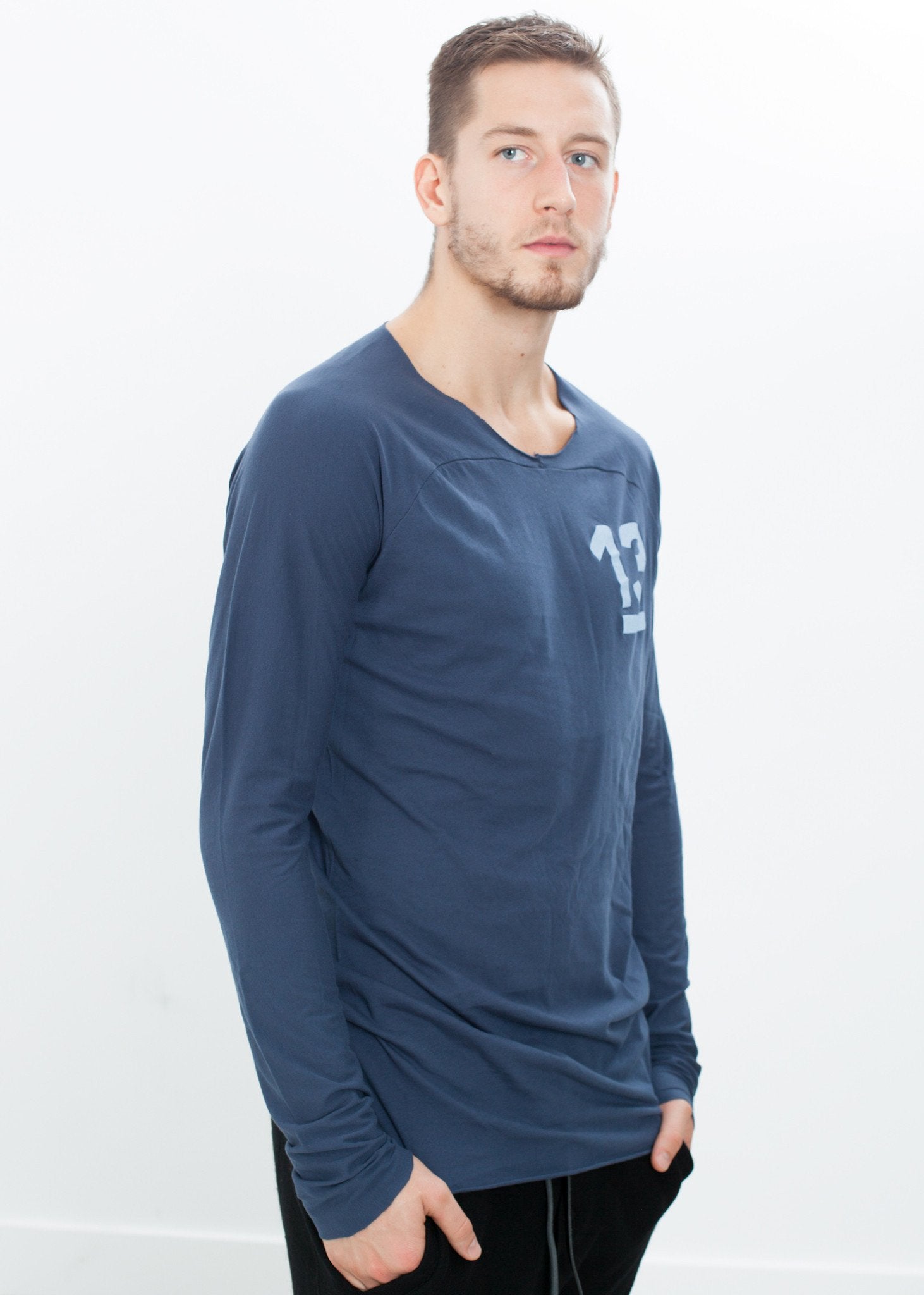 Antidote "13" Tee in Mood Indigo - annaclothes