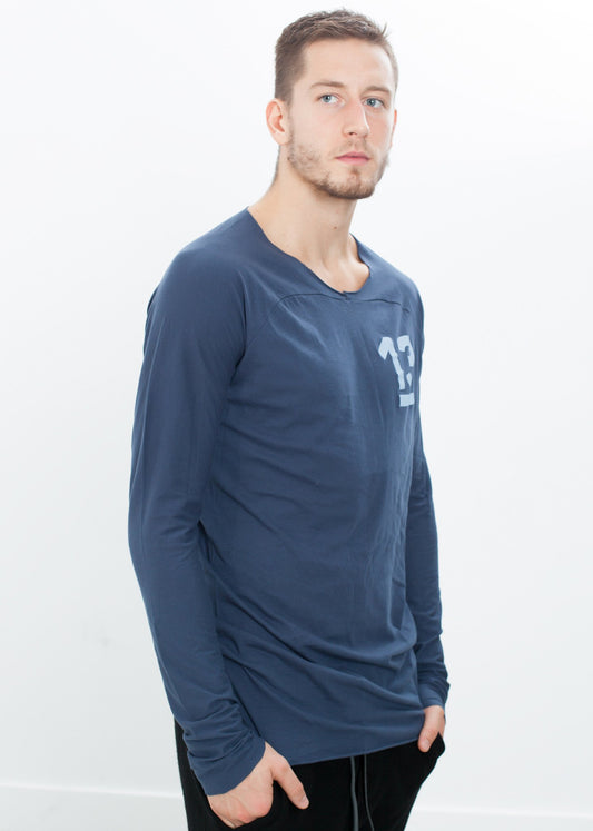 Antidote "13" Tee in Mood Indigo - annaclothes