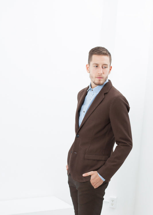 Sport Jacket in Brown - annaclothes