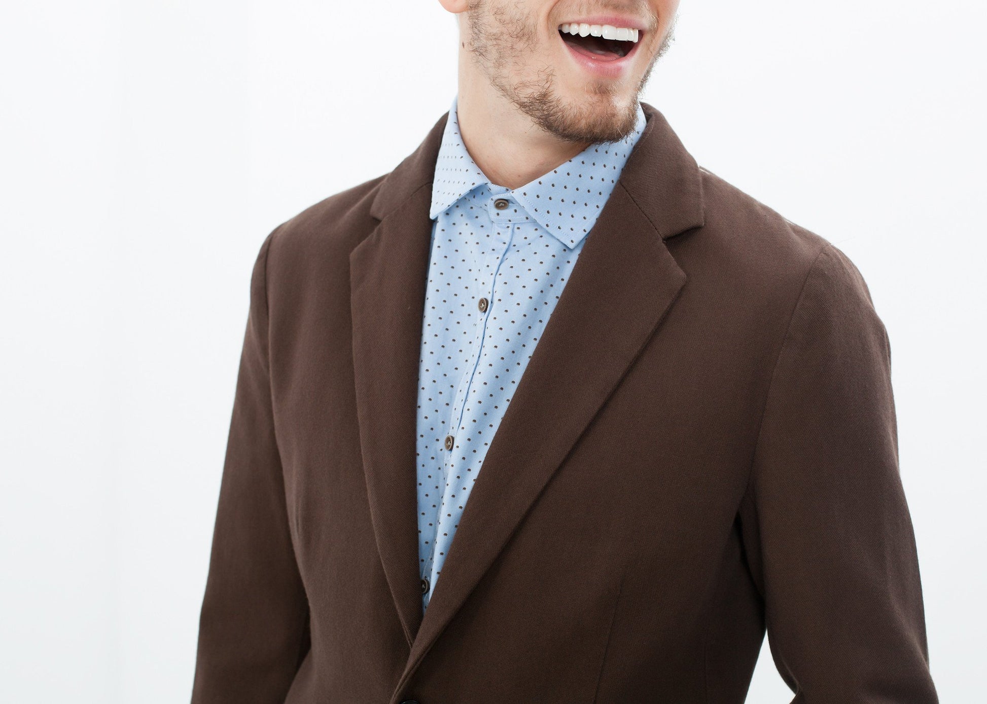 Sport Jacket in Brown - annaclothes
