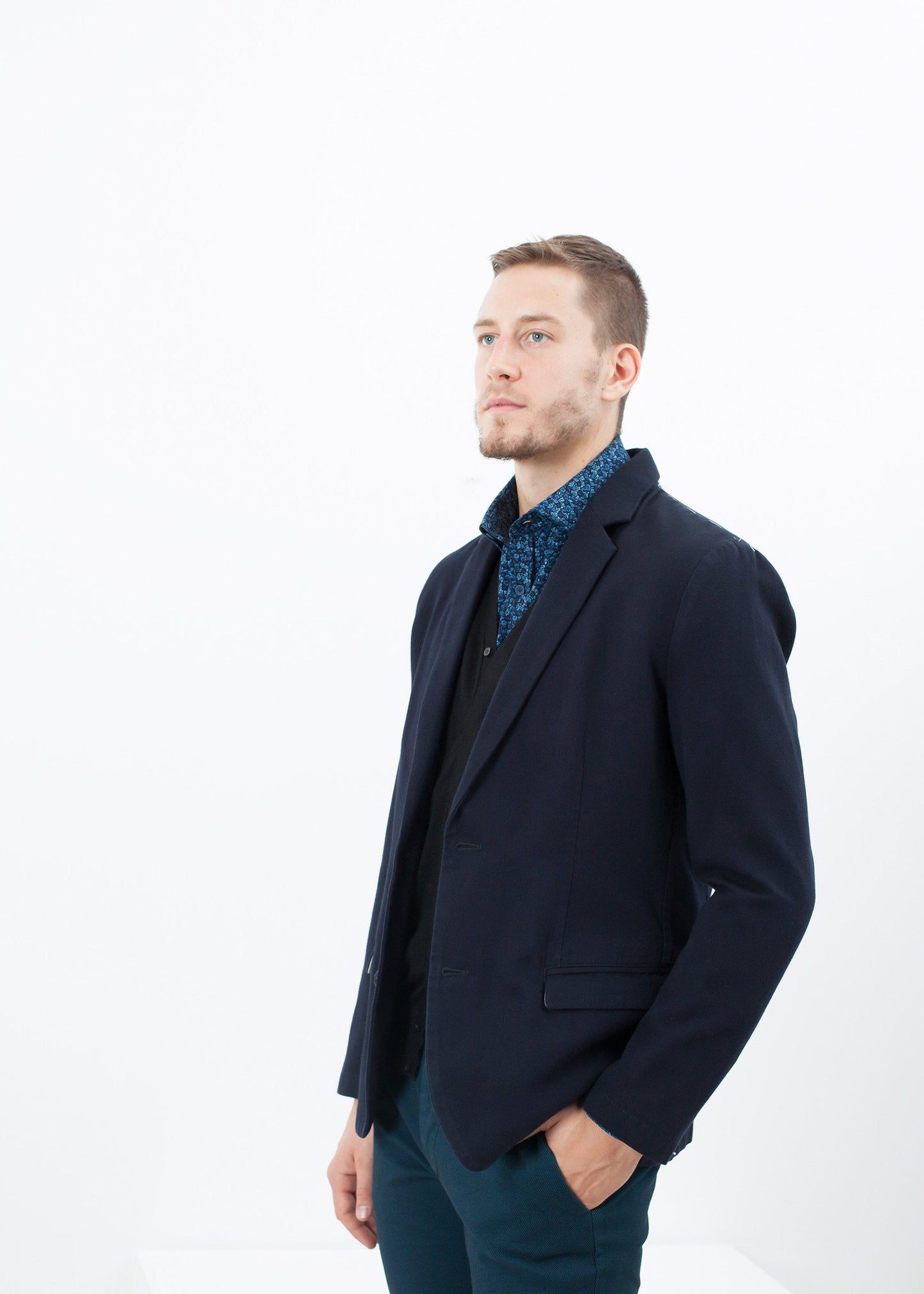Sport Jacket in Blue - annaclothes