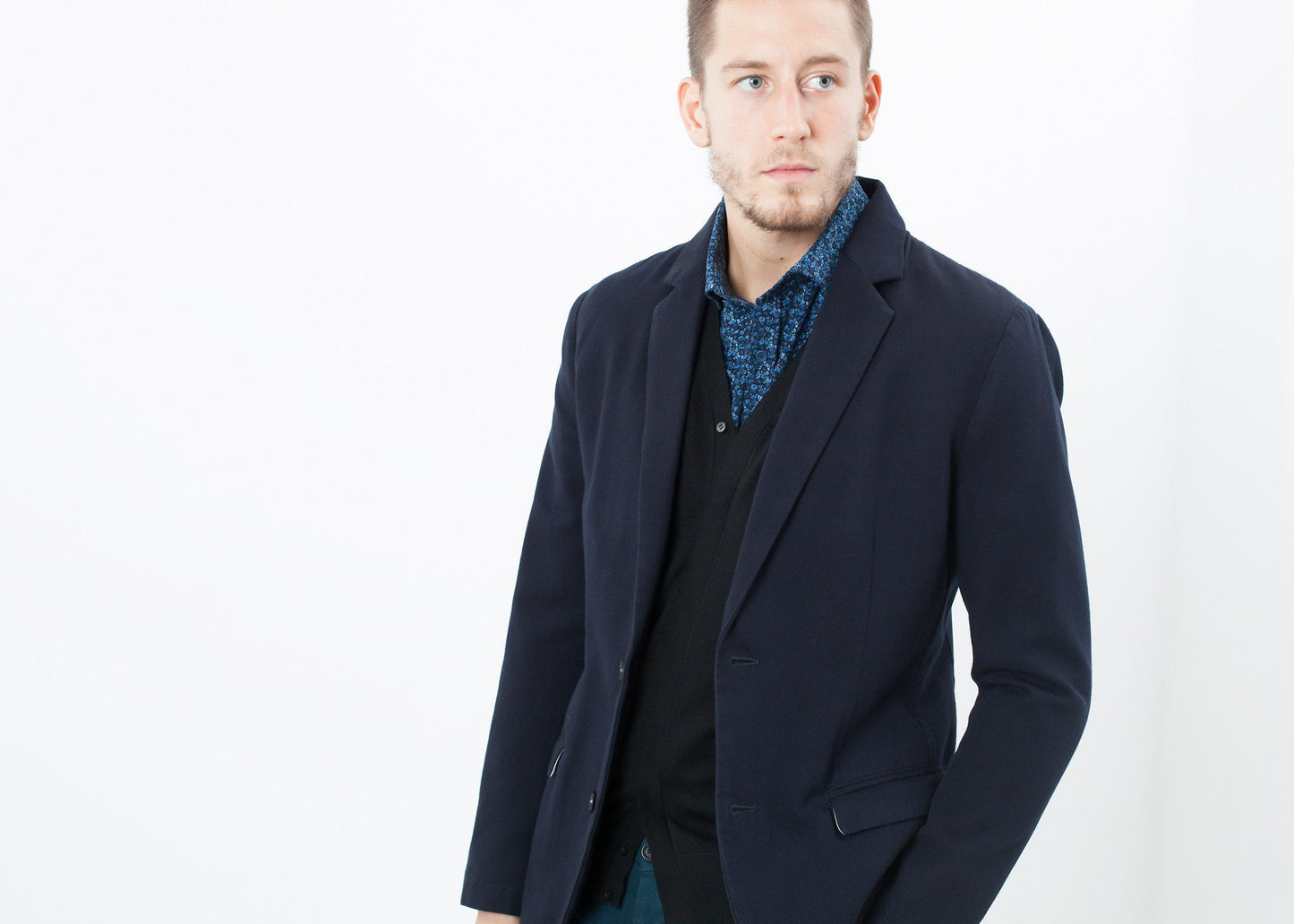 Sport Jacket in Blue - annaclothes