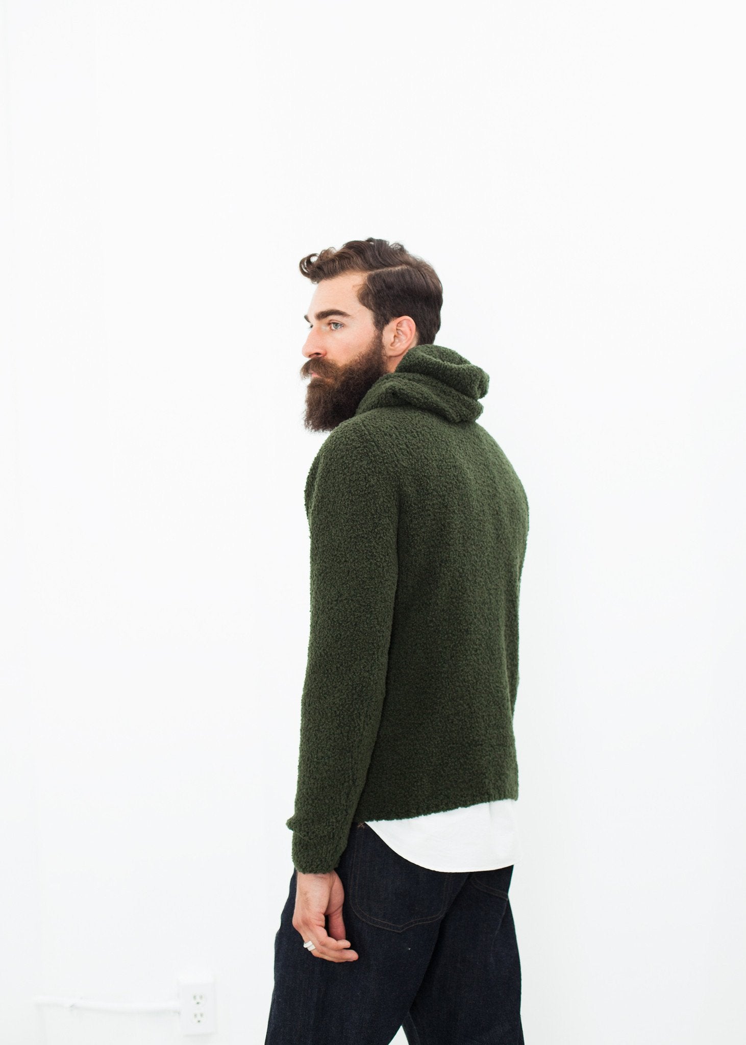 Grizzly Pullover in Greenfinch - annaclothes
