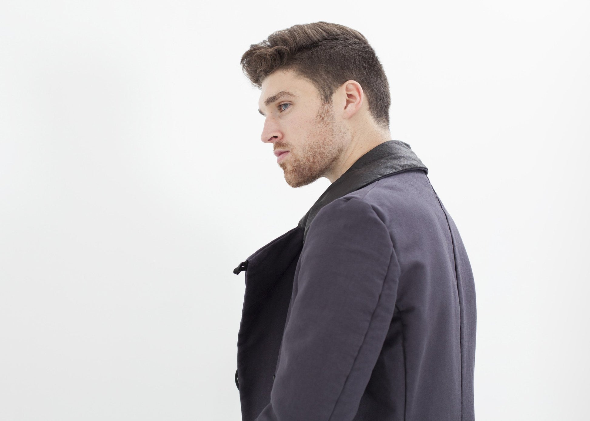 Taban Coat in Phantom - annaclothes