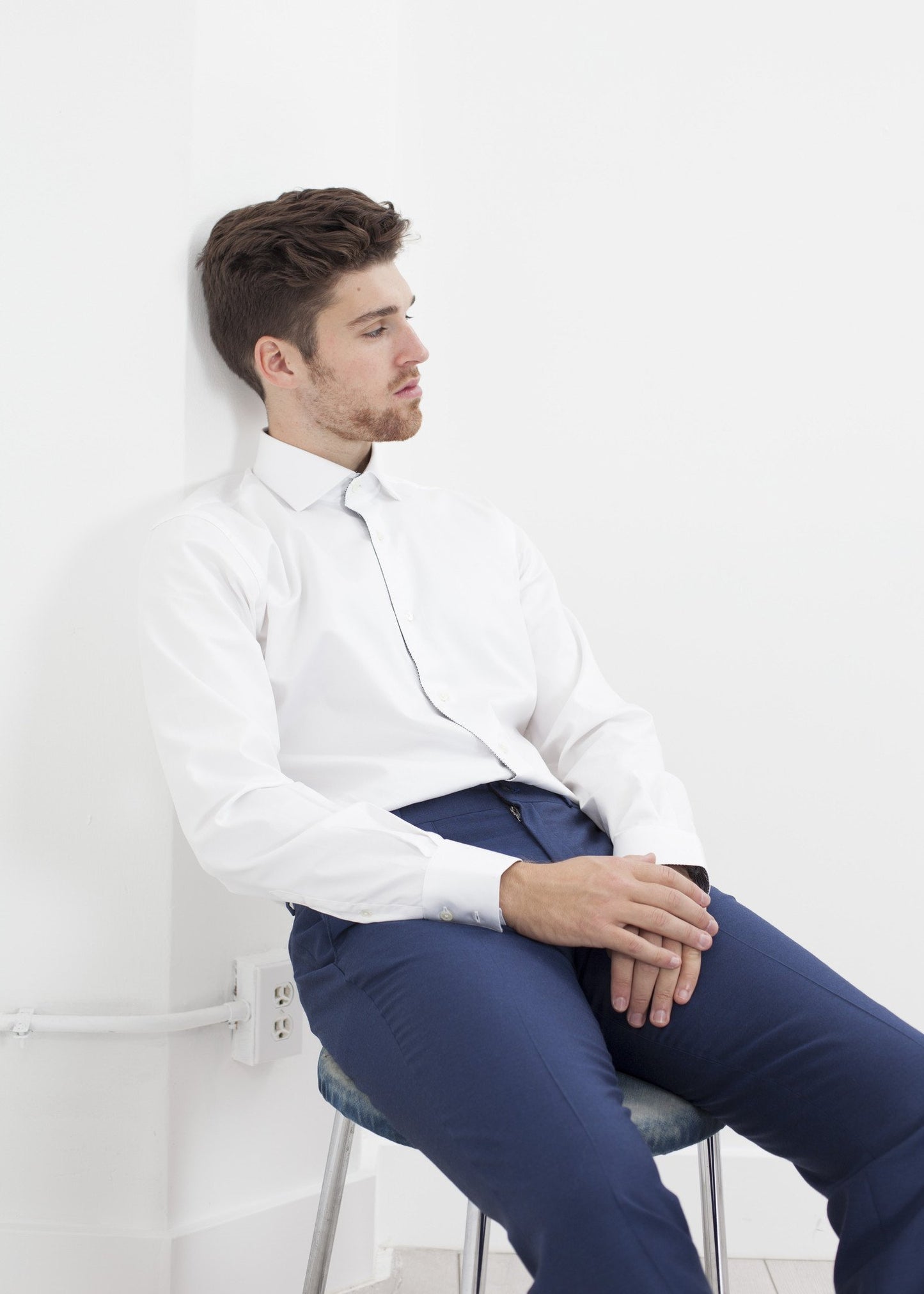 Sheridan Trouser in Blue - annaclothes