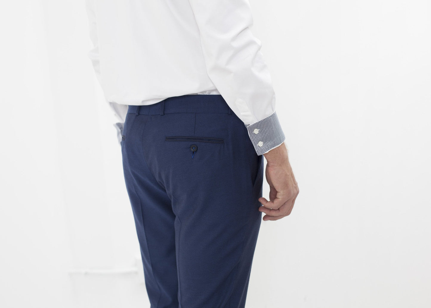 Sheridan Trouser in Blue - annaclothes