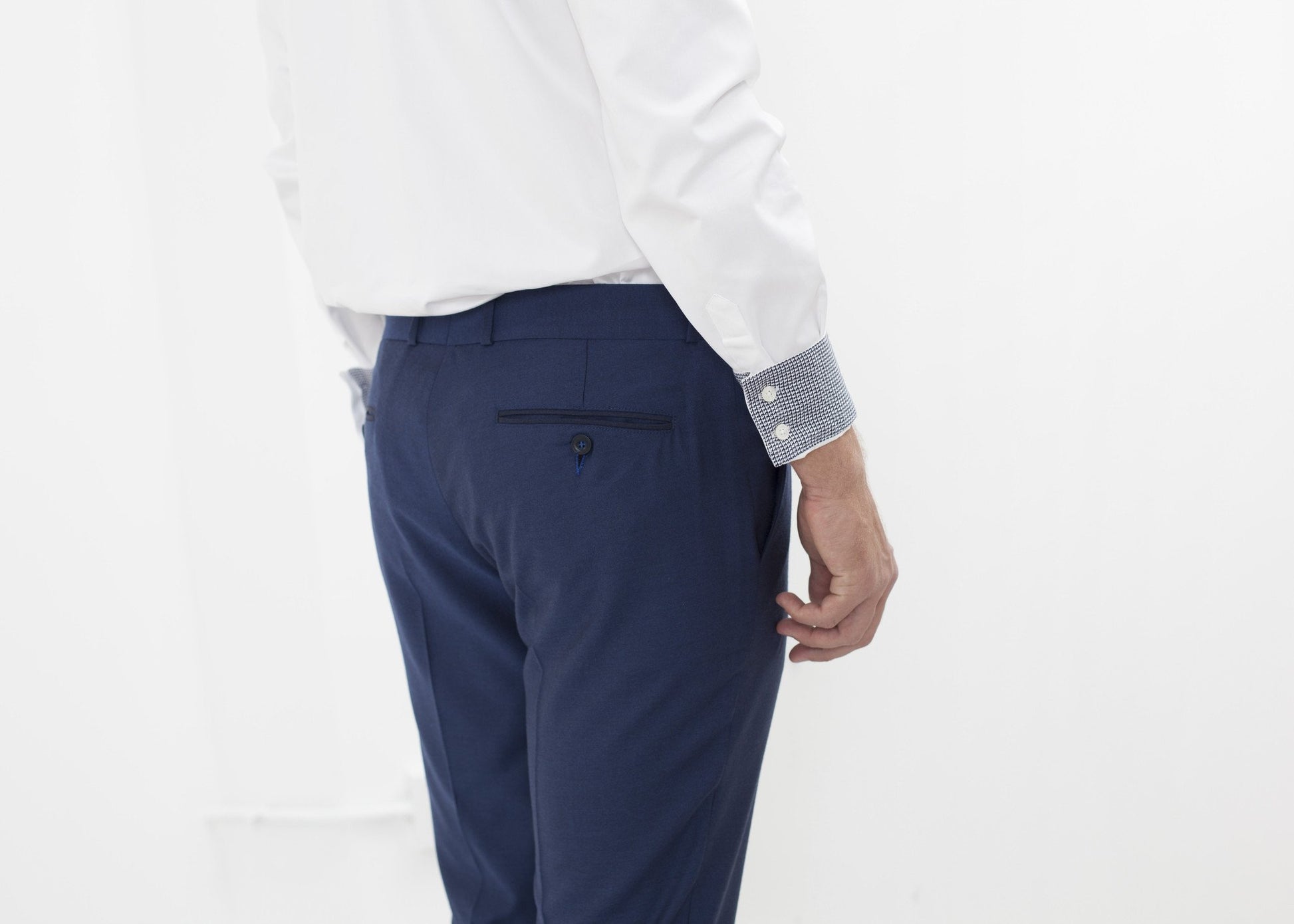 Sheridan Trouser in Blue - annaclothes