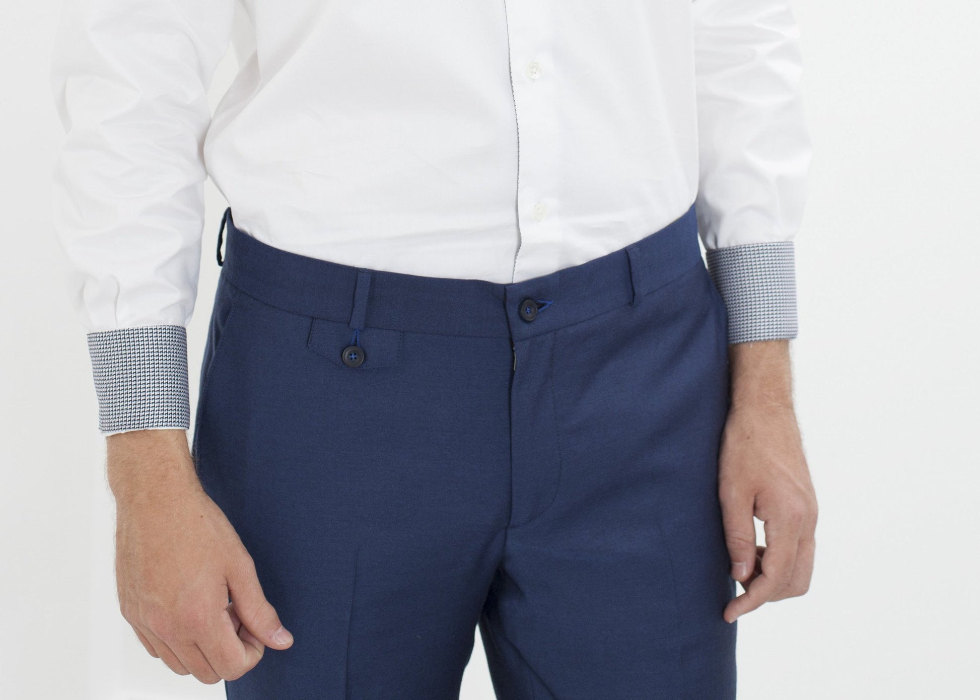 Sheridan Trouser in Blue - annaclothes