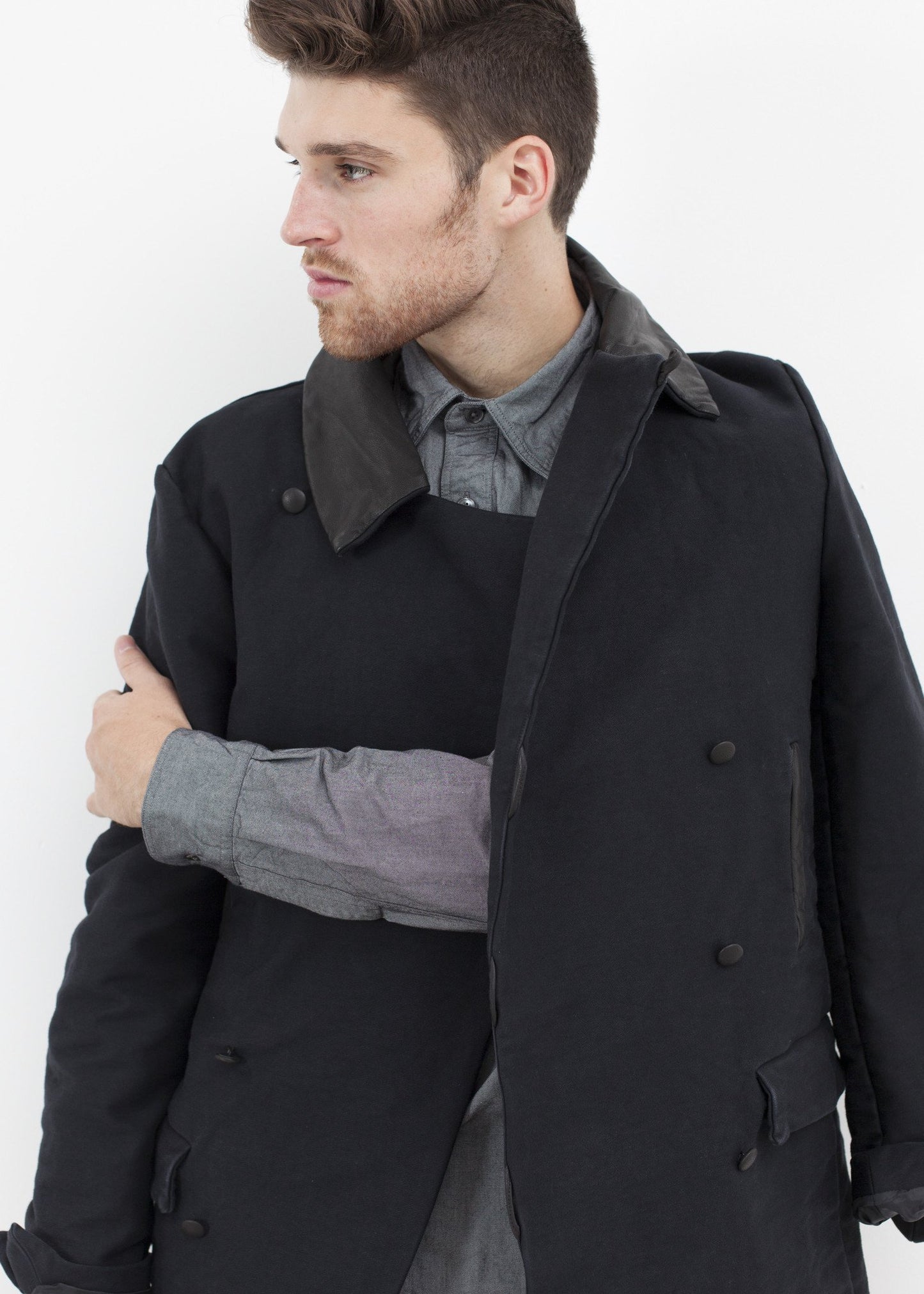 Taban Coat in Black - annaclothes